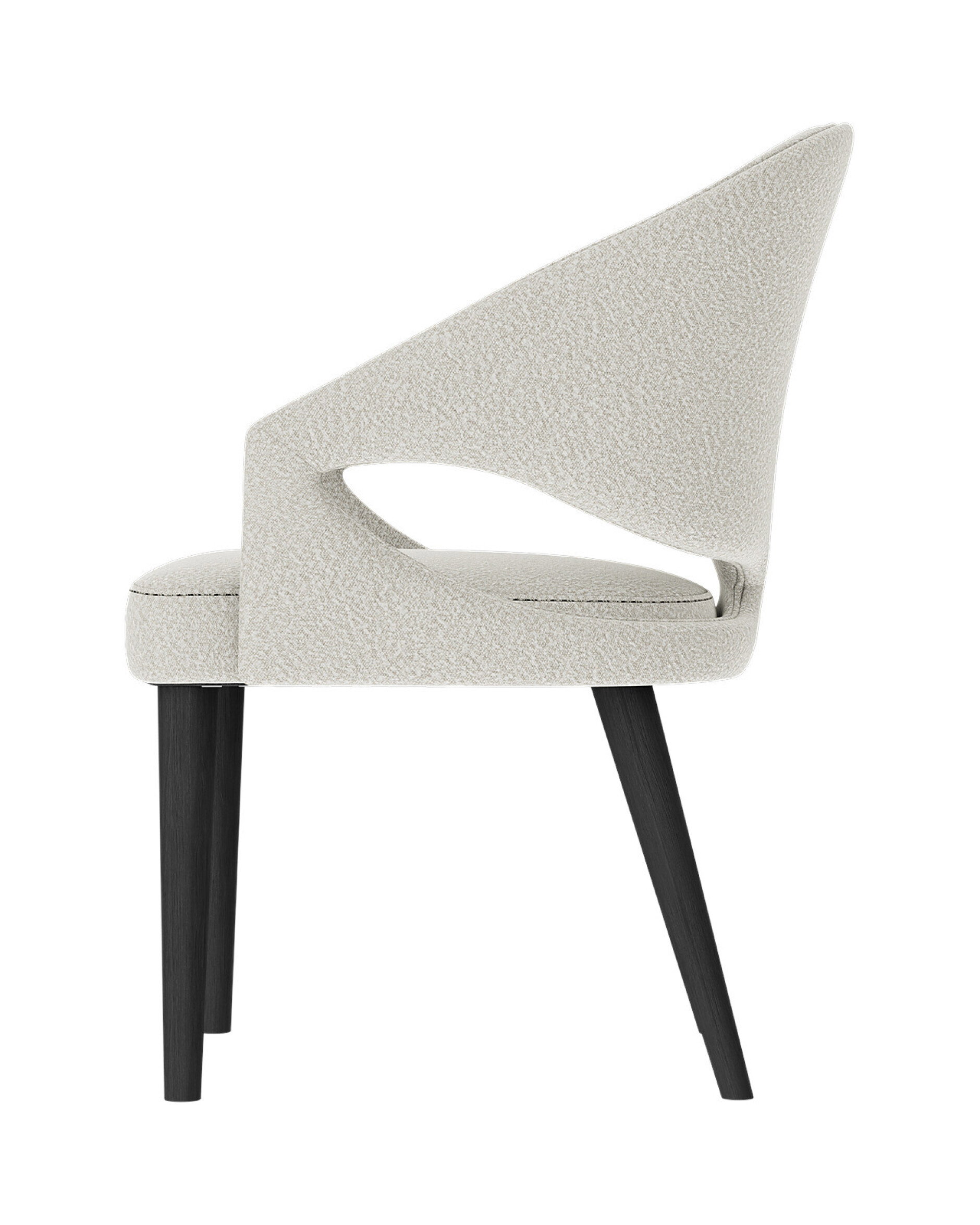 Vance karmstol bouclé cream