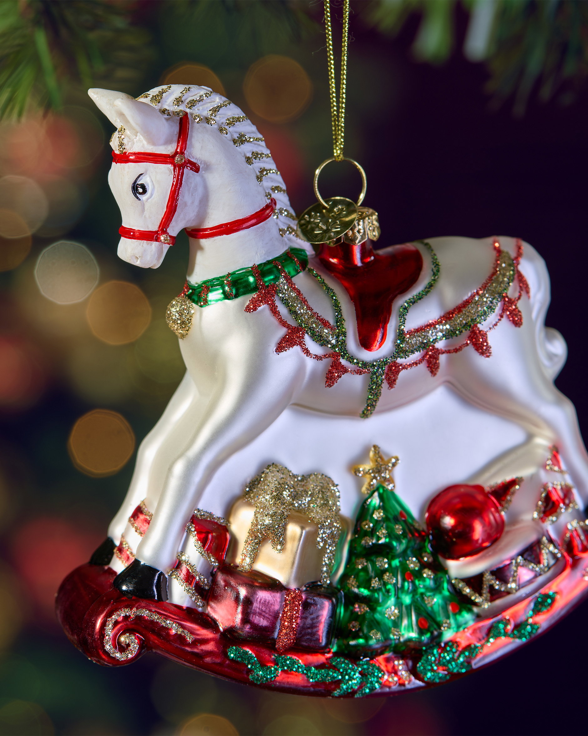 Duchess Schaukelpferd Weihnachtsbaumschmuck