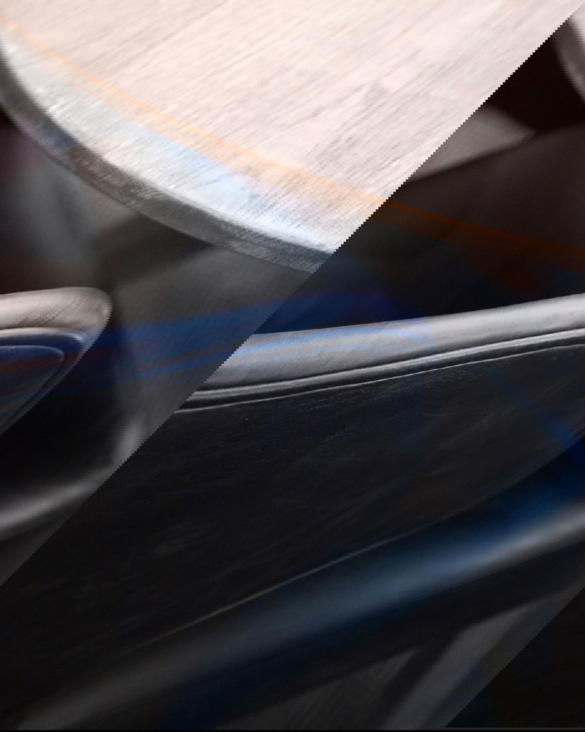 La Vella matstol svart