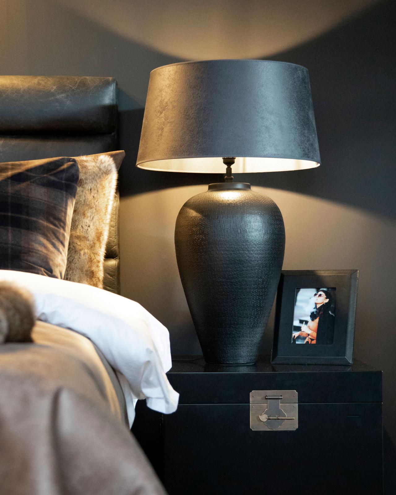 Florence lamp foot black OUTLET