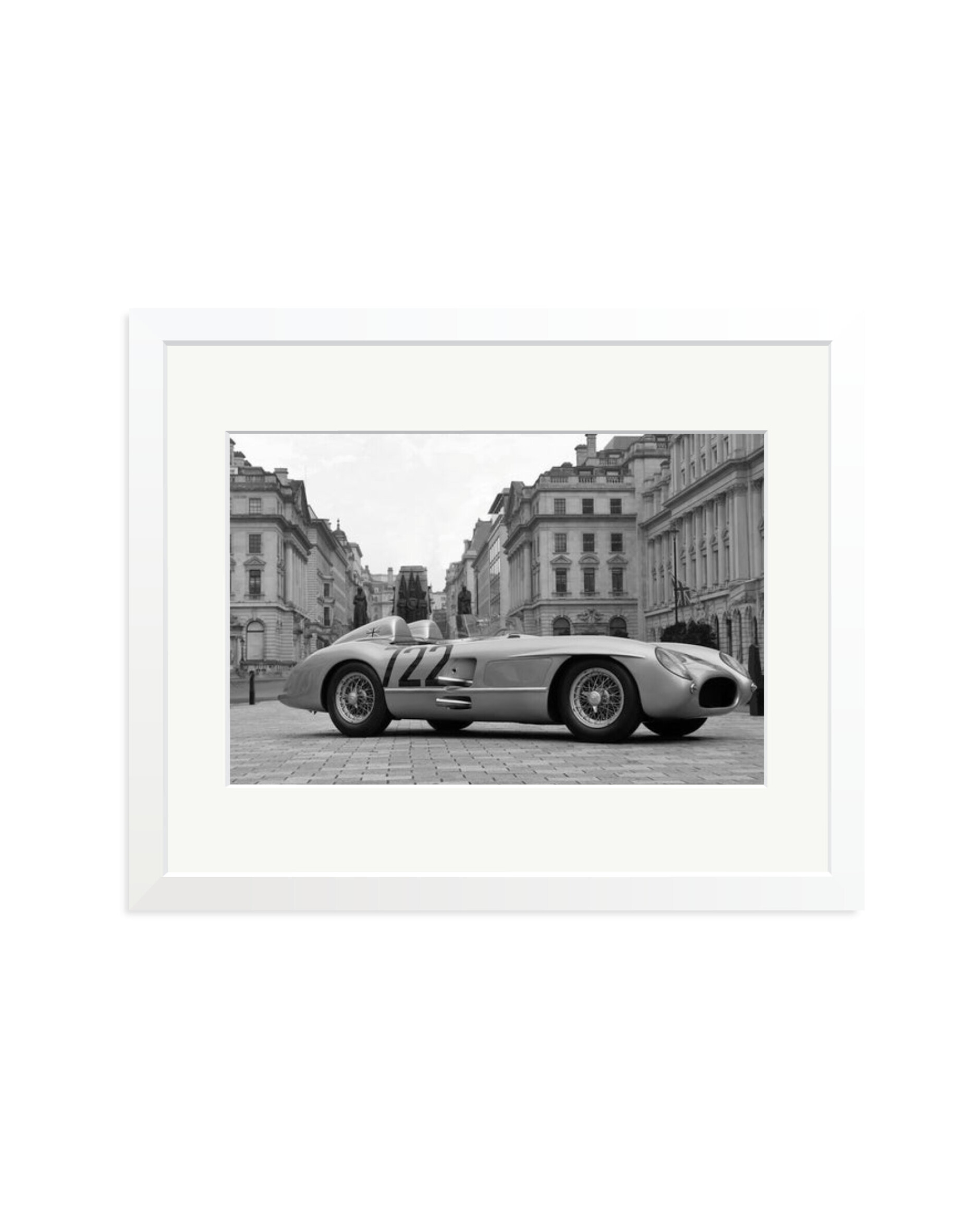 Stirling Moss Mercedes-Benz White / Medium