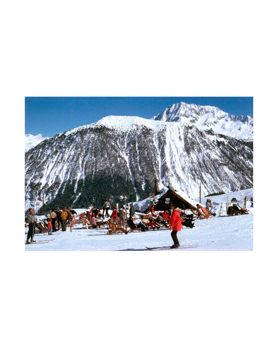 Skiing at Courchevel