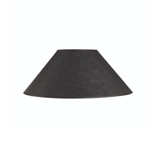 Non La Lamp Shade Leather Black