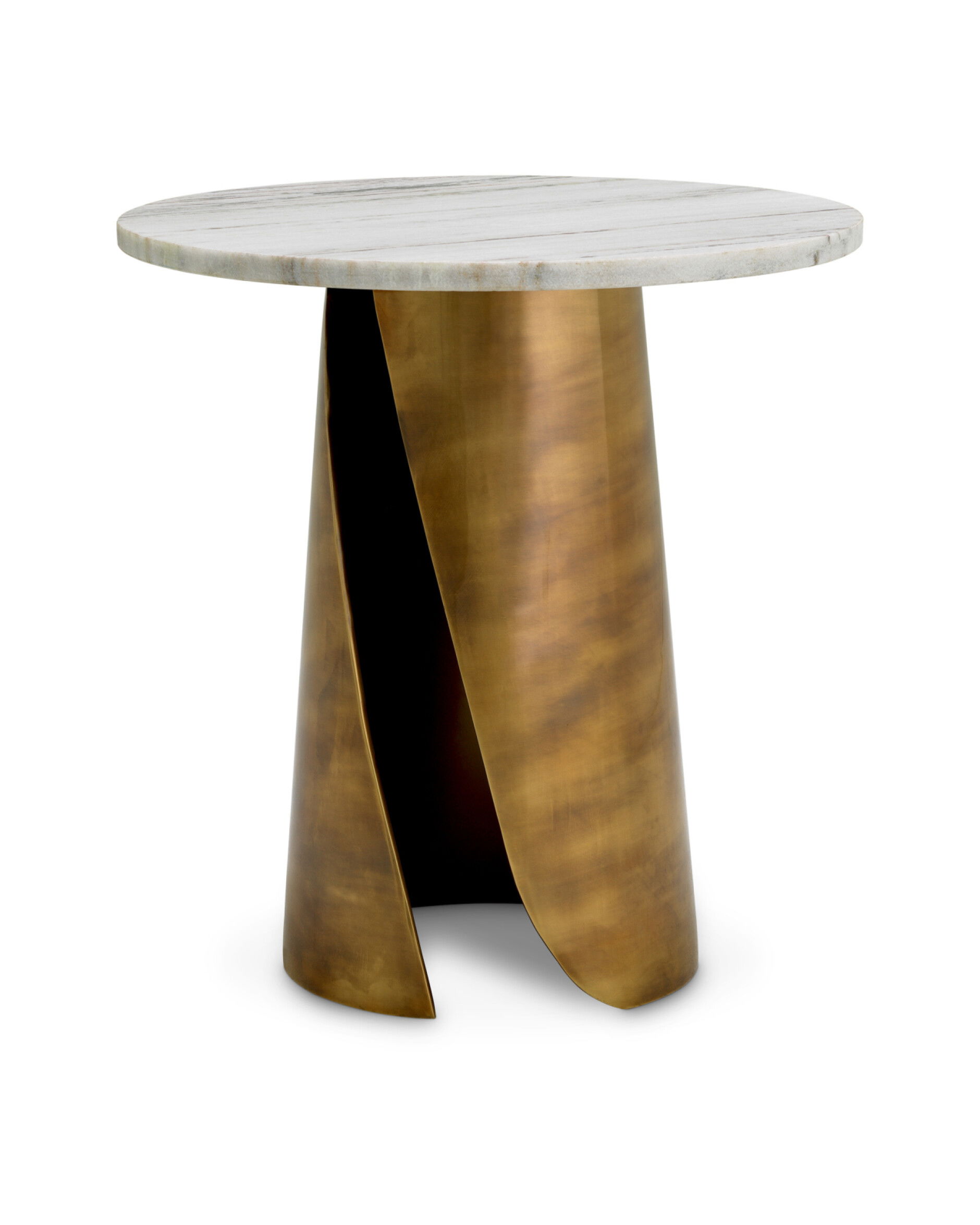 Nuova Side Table Vintage Brass