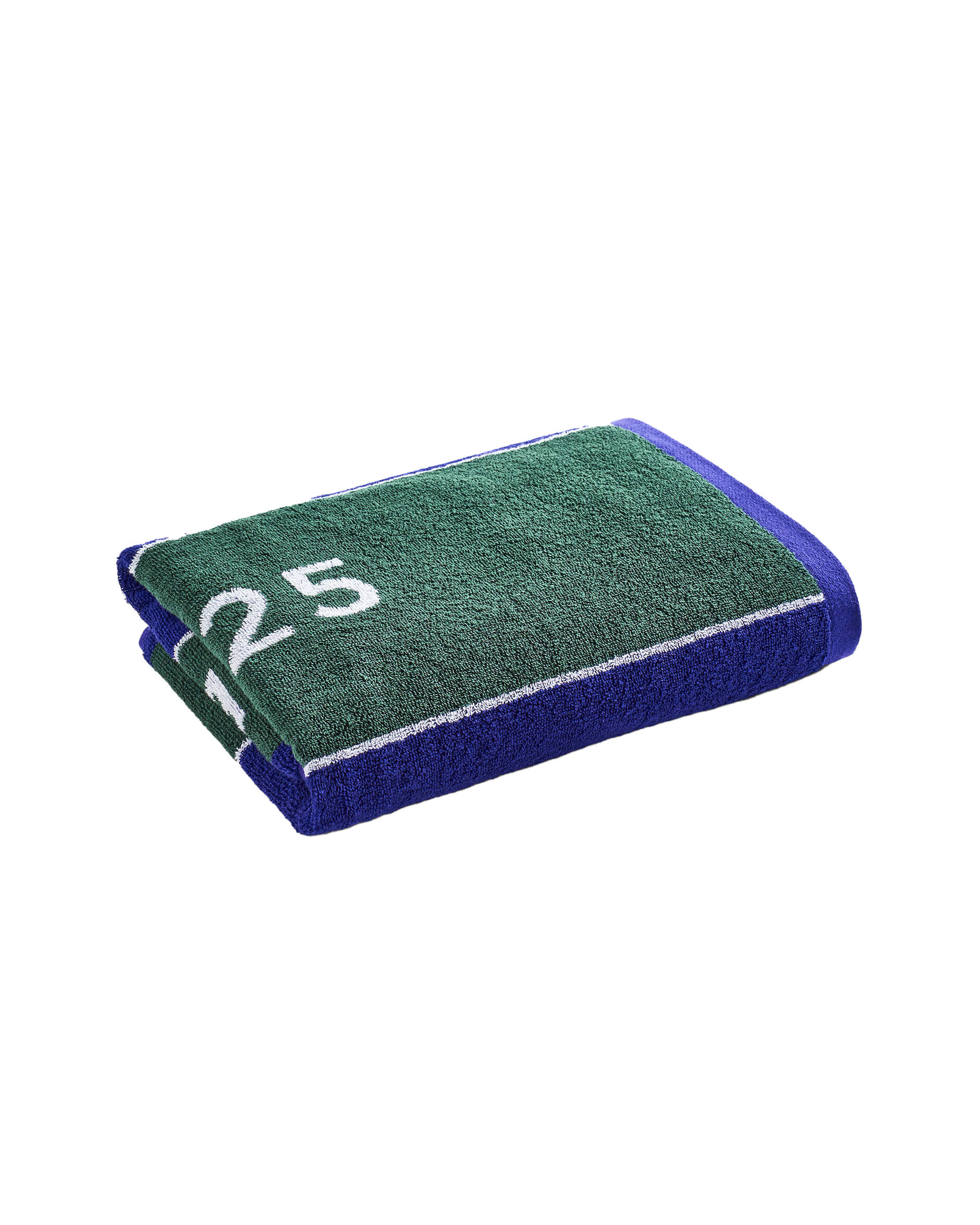 Wimbledon 2025 Championship handduk grön/lila