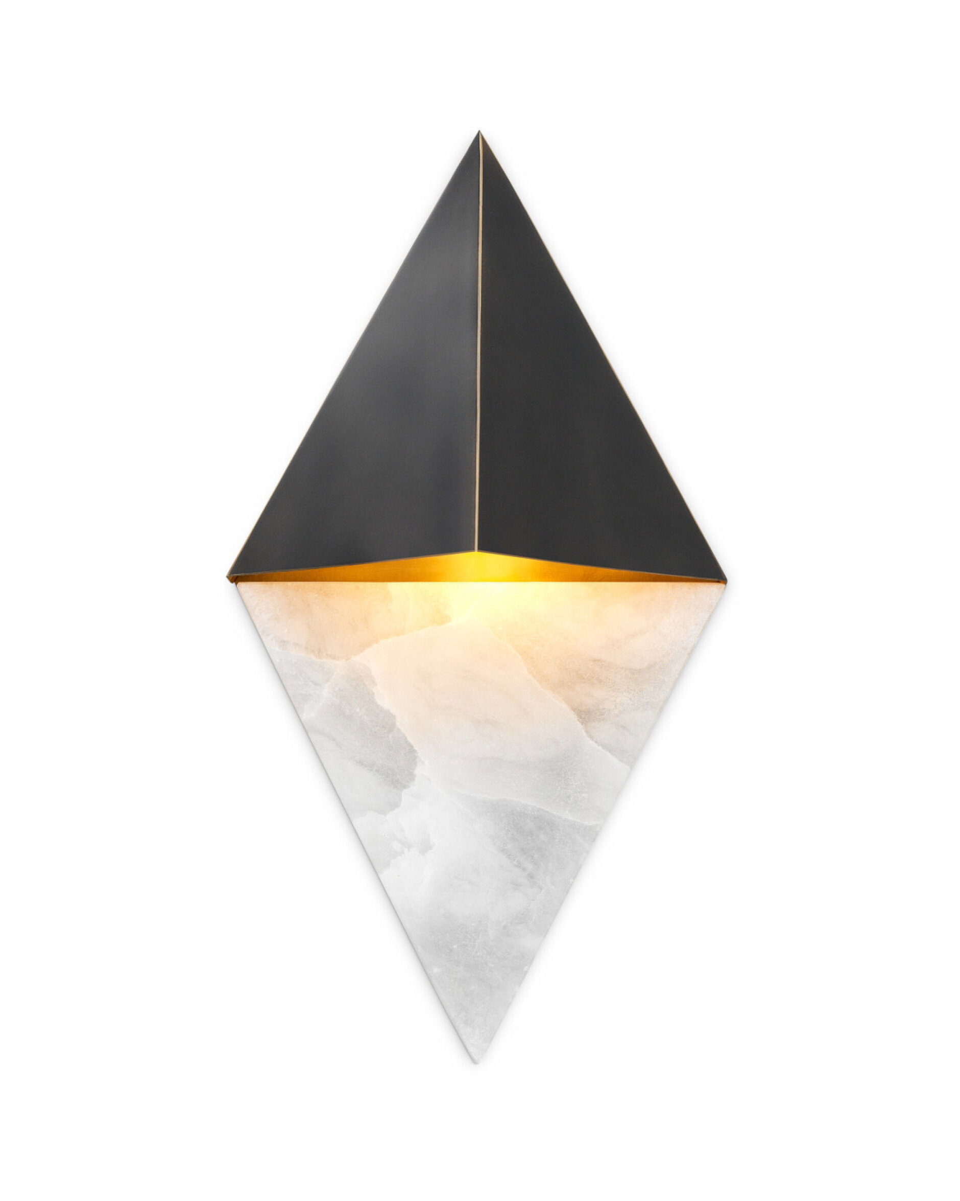 Mirabeau wandlamp zwart