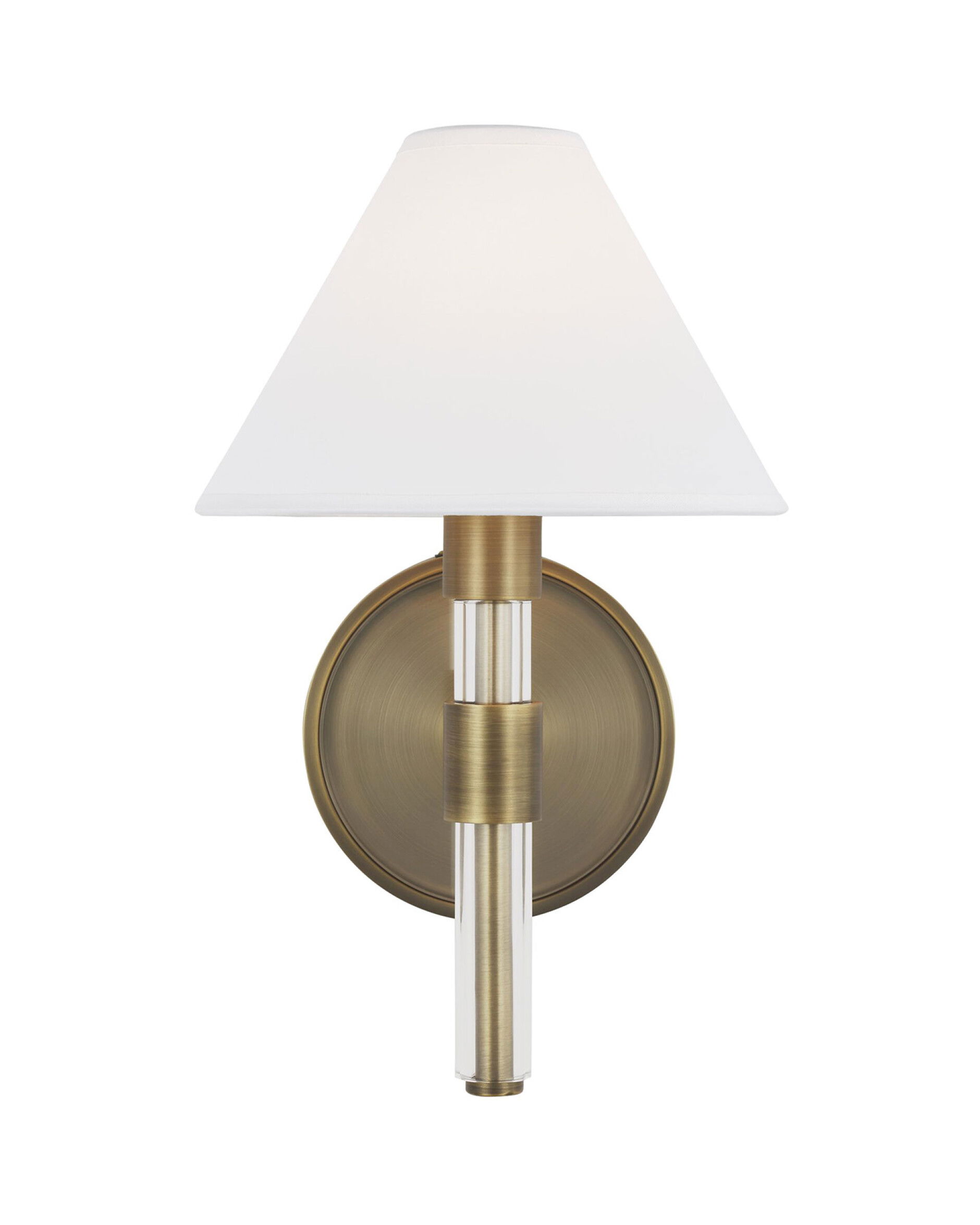 Robert vägglampa mässing