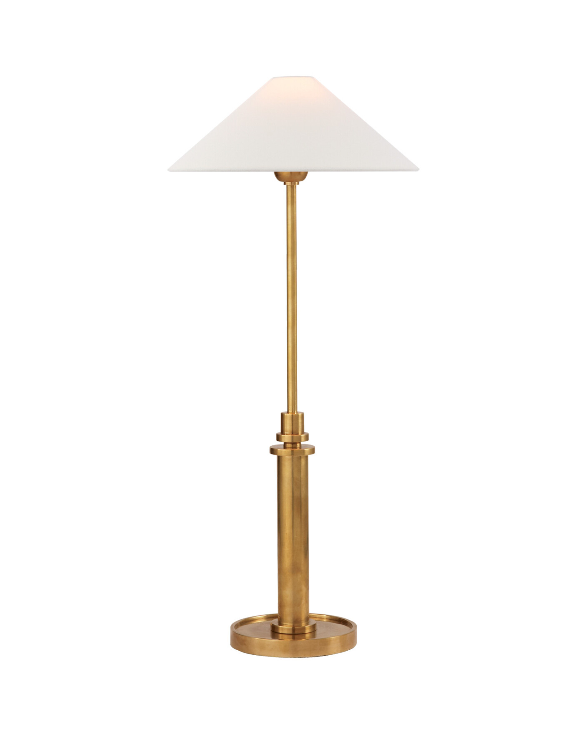 Hargett bordslampa antik mässing