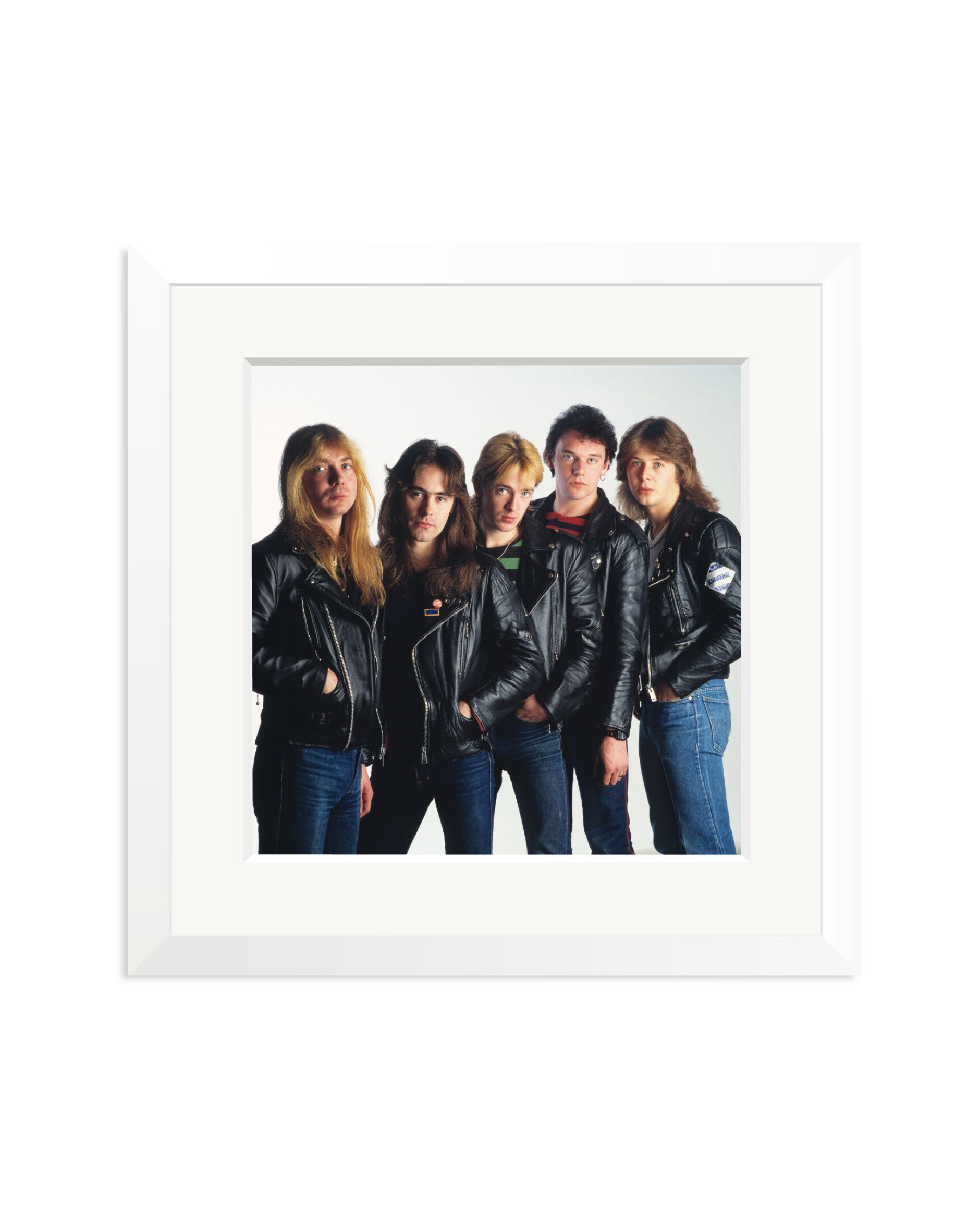 Iron Maiden, 1980 White / Medium
