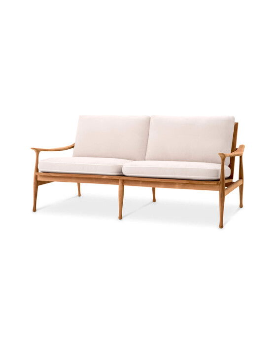 manzo soffa natural teak