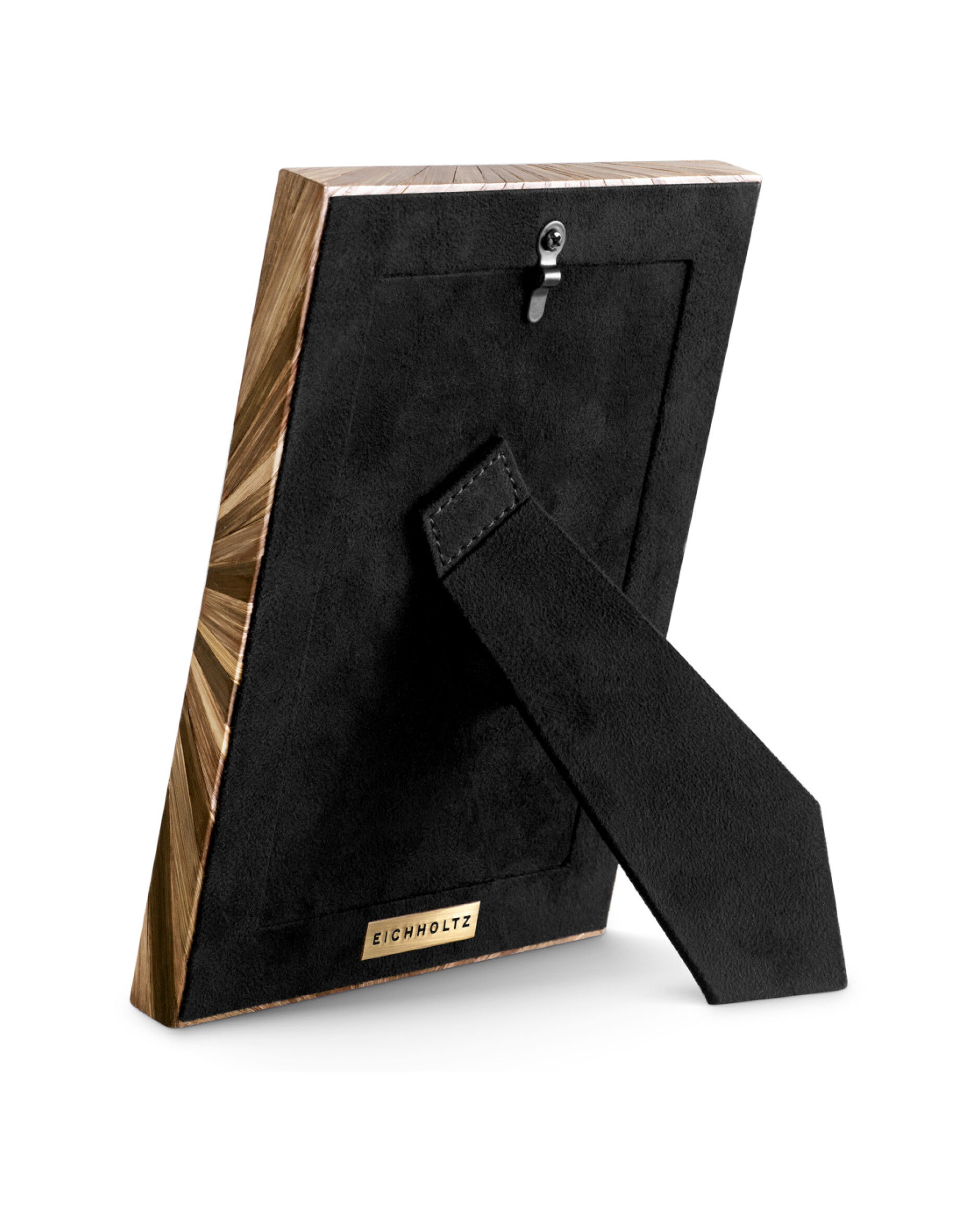 Harvard fotoram marquetry brun