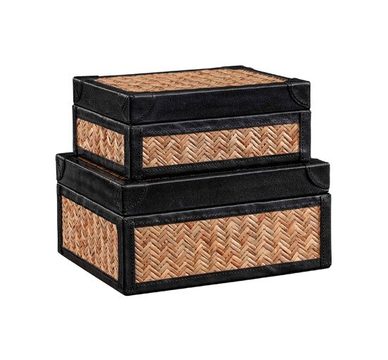 Fabriano Storage Box Black 2-pack