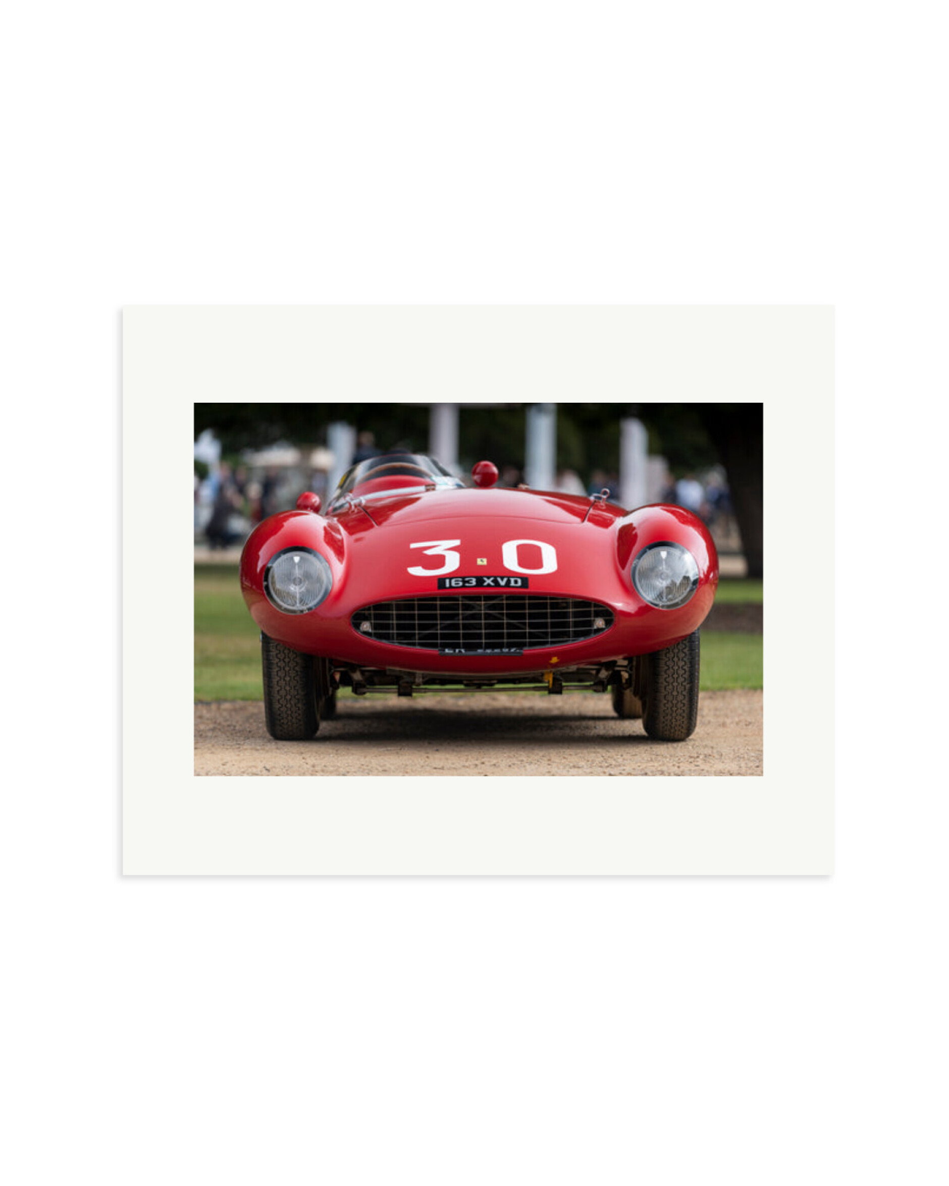 1954 Ferrari 500 Mondial Print Only / Medium