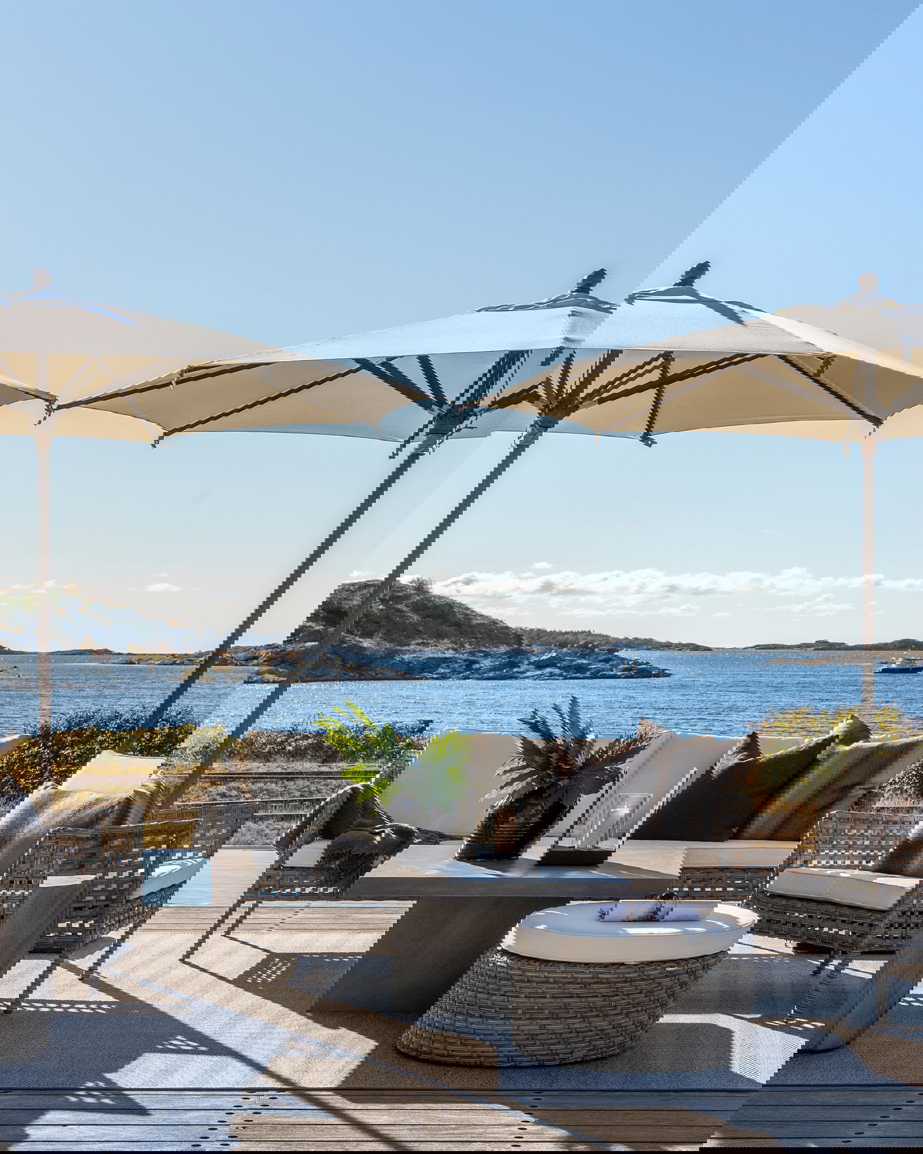 Santa Monica soffa grå 3-sits