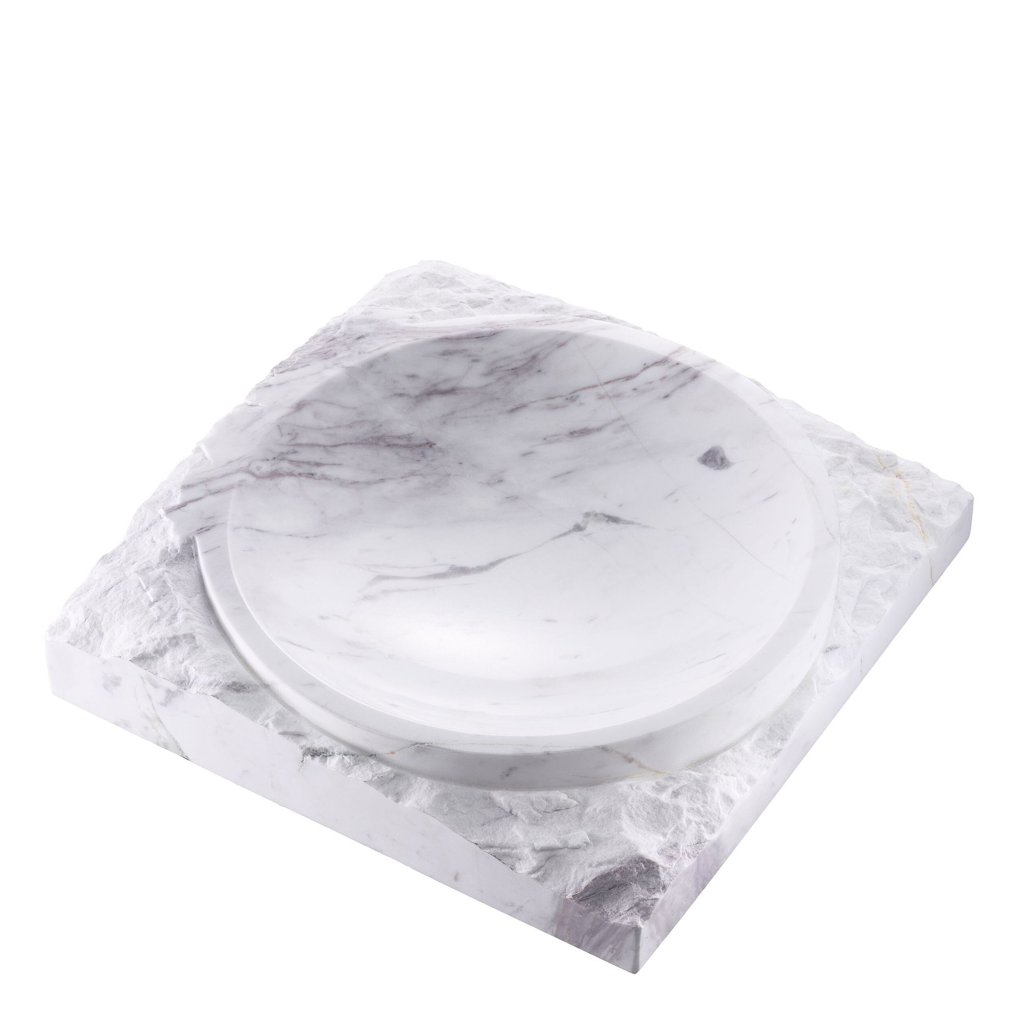 Montanita Bowl White Marble