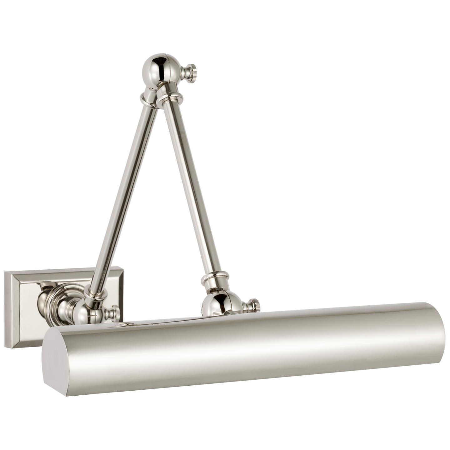 Cabinet Maker 12" vägglampa dubbel polished nickel