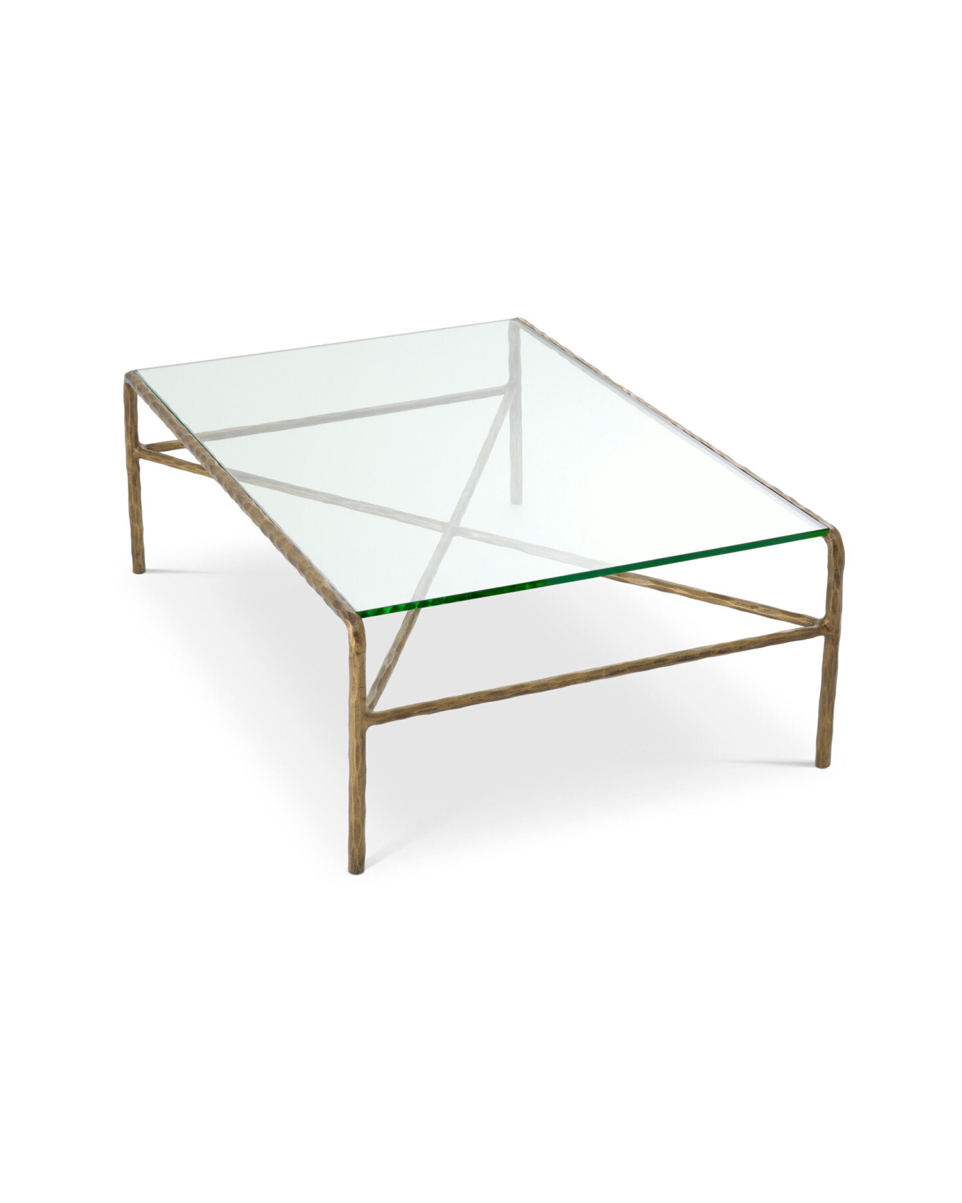 Xandria-sohvapöytä antiikkimessinki