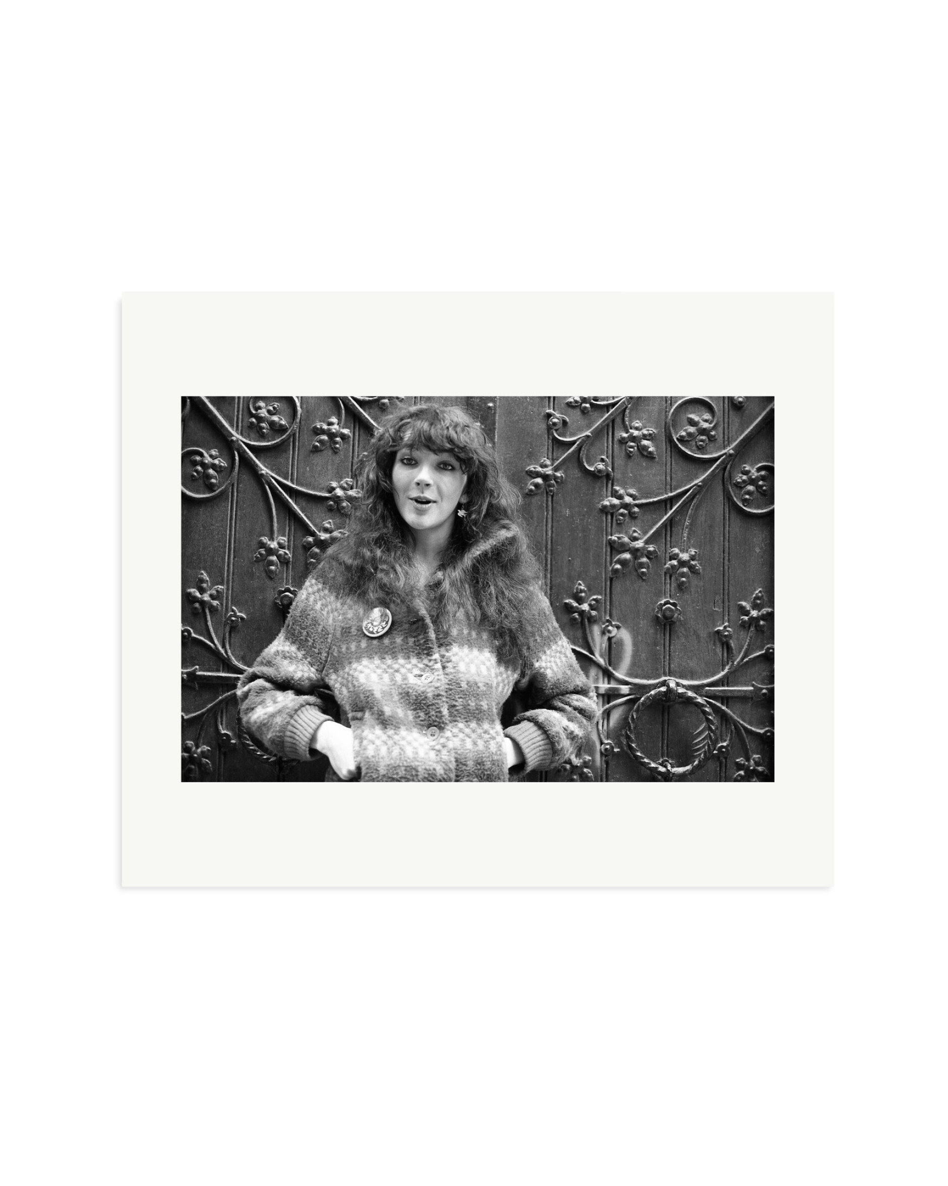 Kate Bush in Amsterdam Print Only / Large