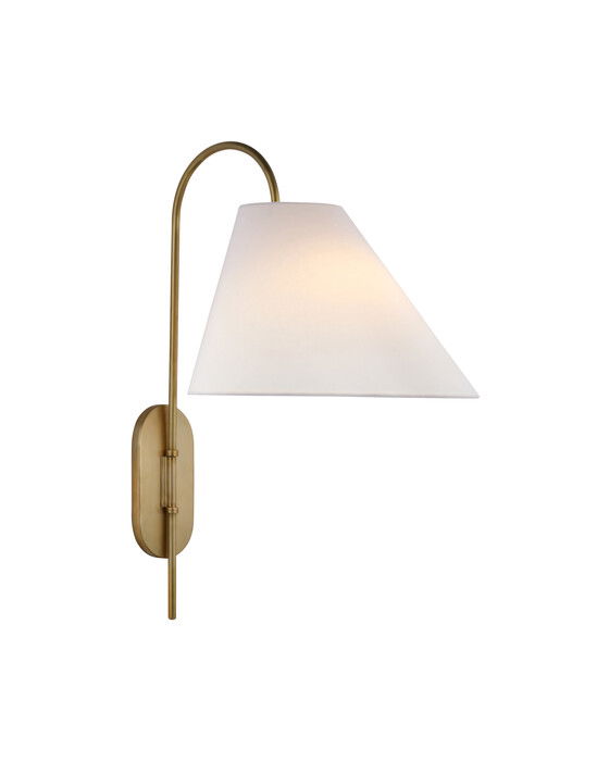 Kinsley vägglampa justerbar mässing | Belysning - Lampor - Vägglampor | Möbelexperten