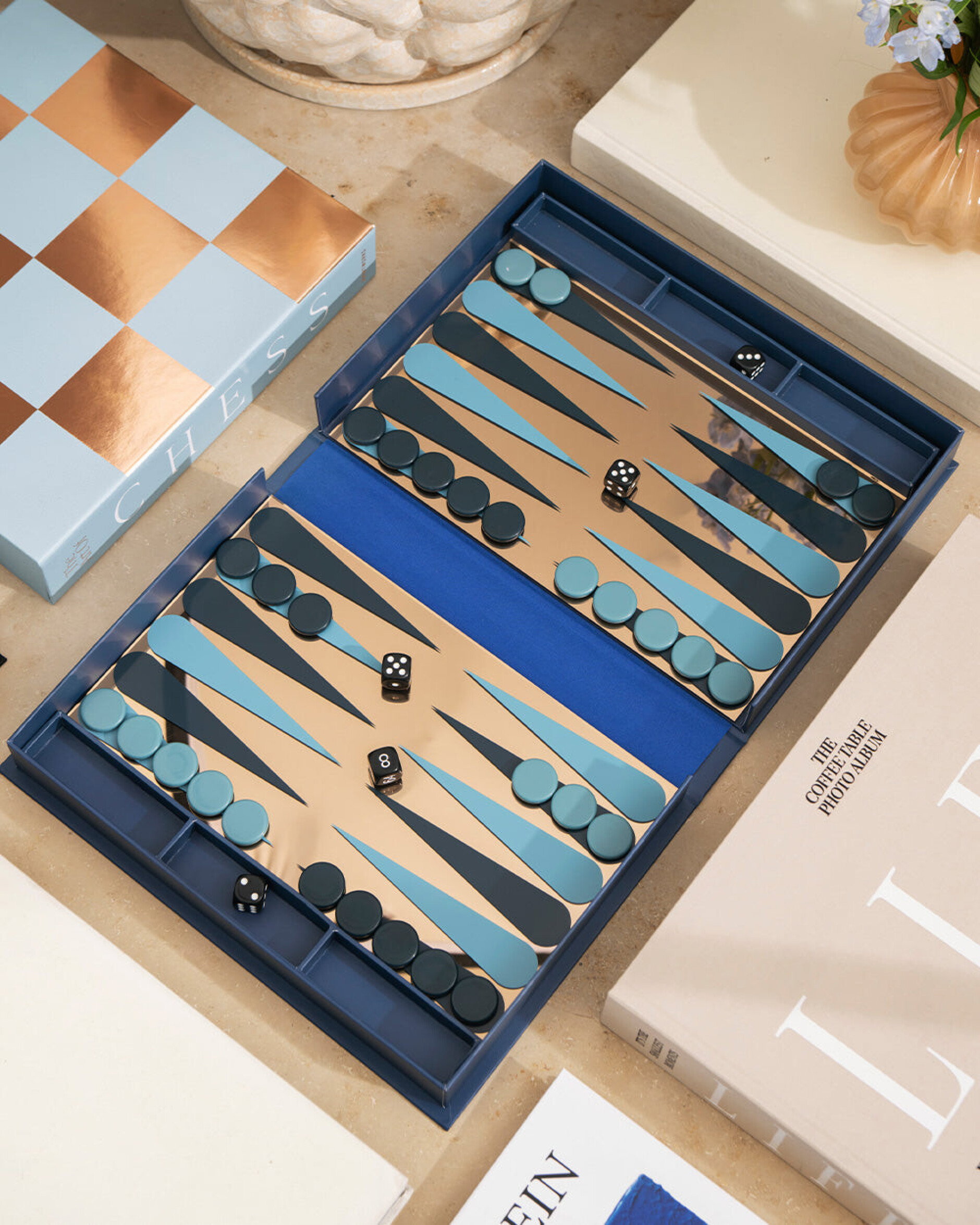 Art Of Backgammon Classic Mirror