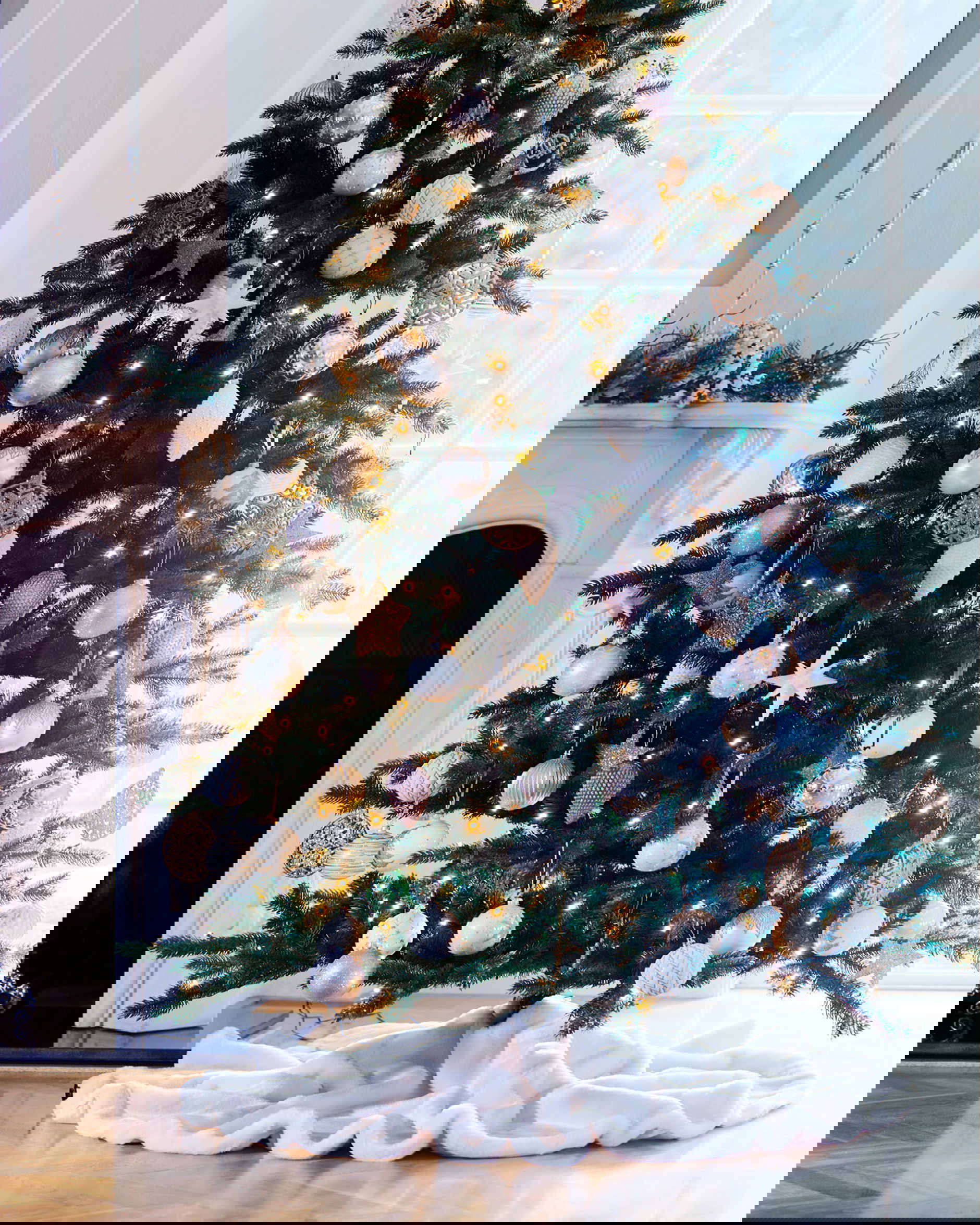 Aspen julgransmatta polar bear