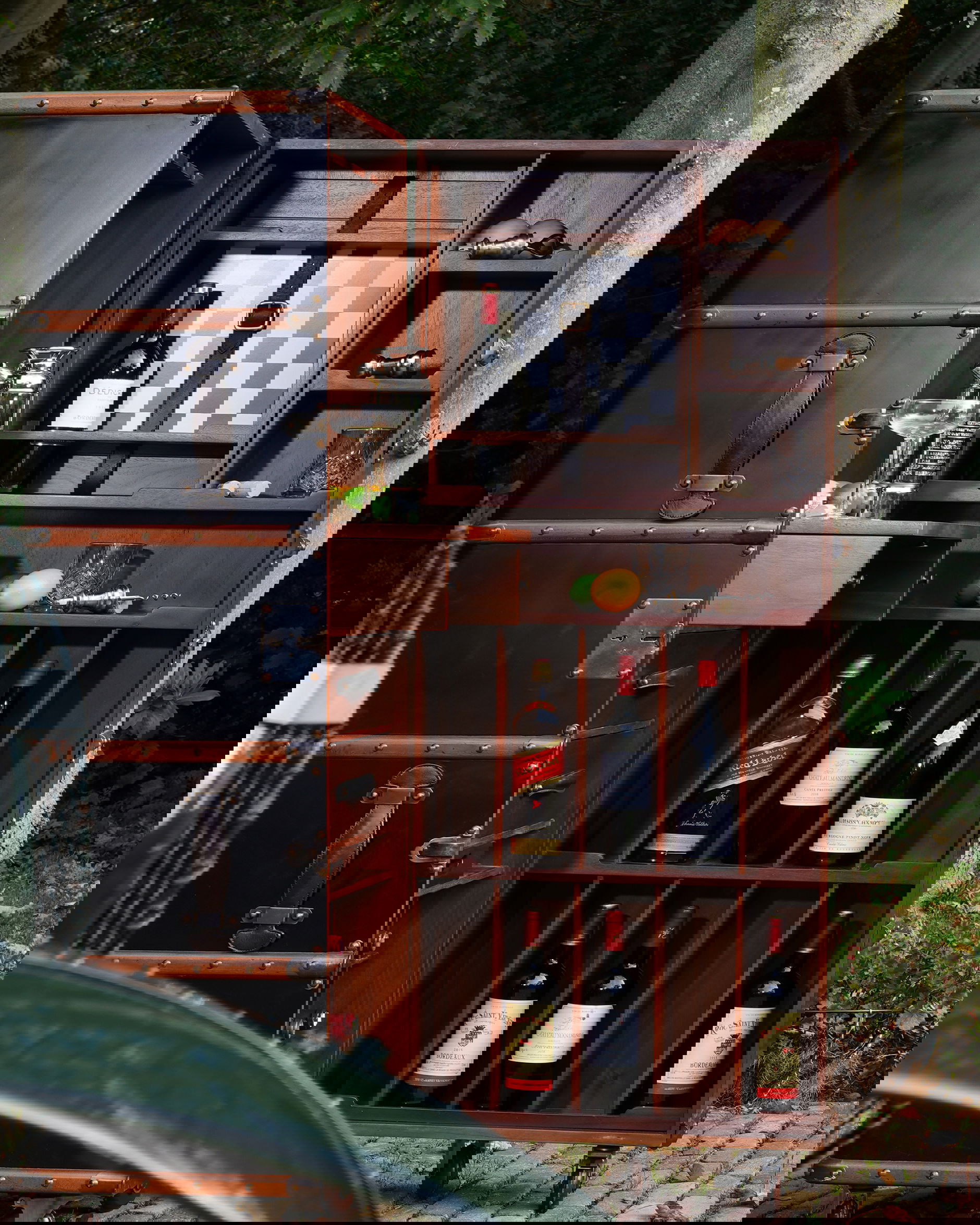 Stateroom barskåp svart