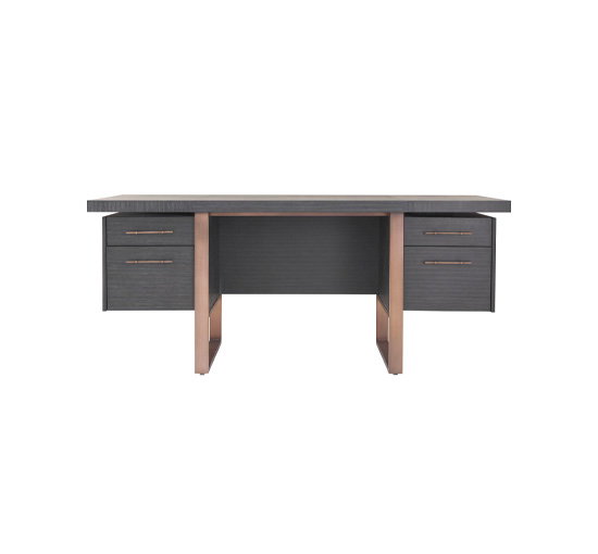 Canova Desk Charcoal
