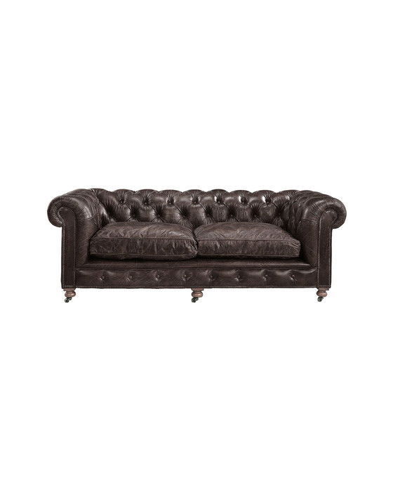 Kensington Sofa Leather Fudge