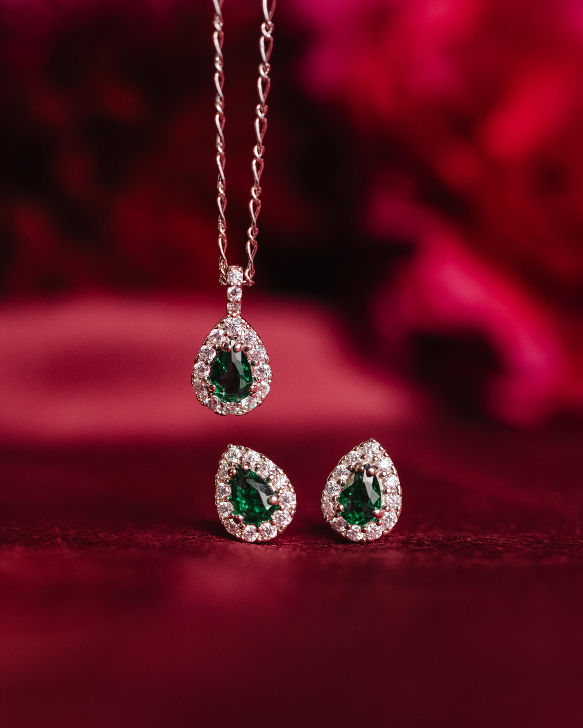 Bianca Halskette Emerald