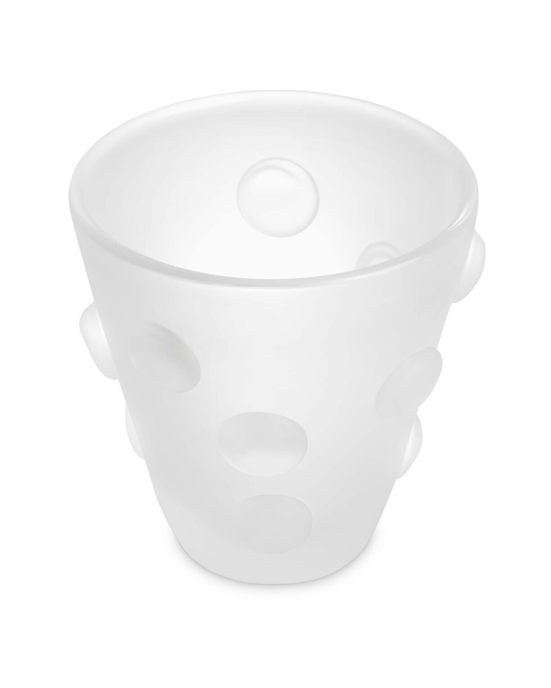 Evander vaas mat wit