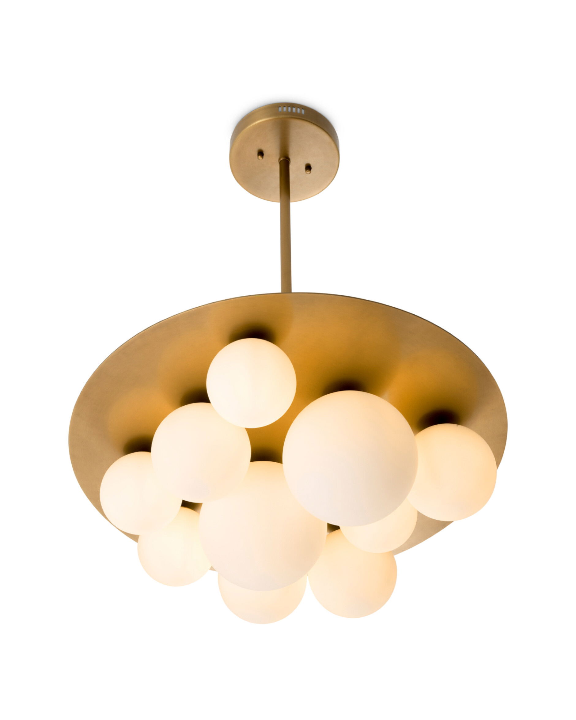 Orsini takkrona antik mässing