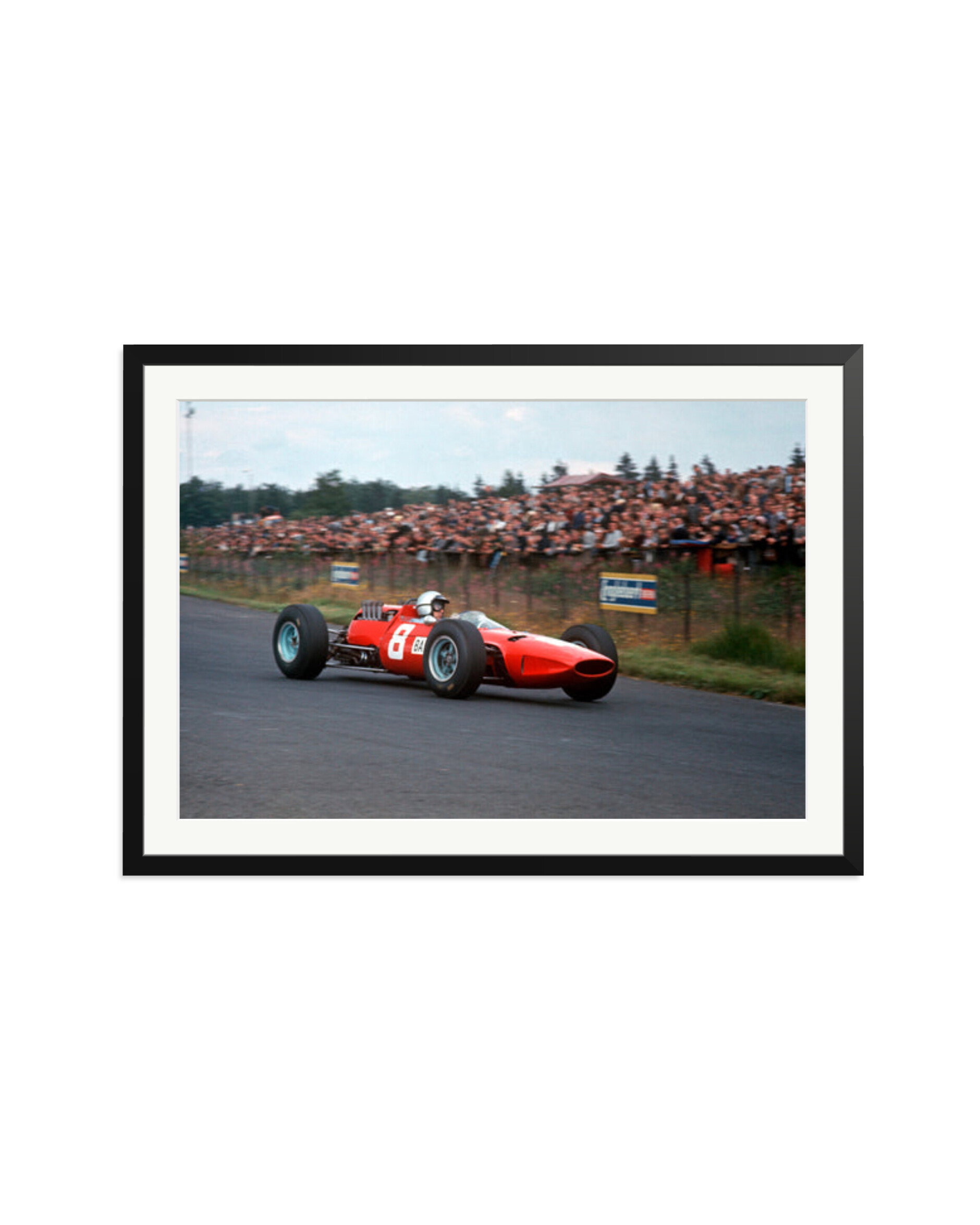 Lorenzo Bandini in Ferrari 156 Black / XXL