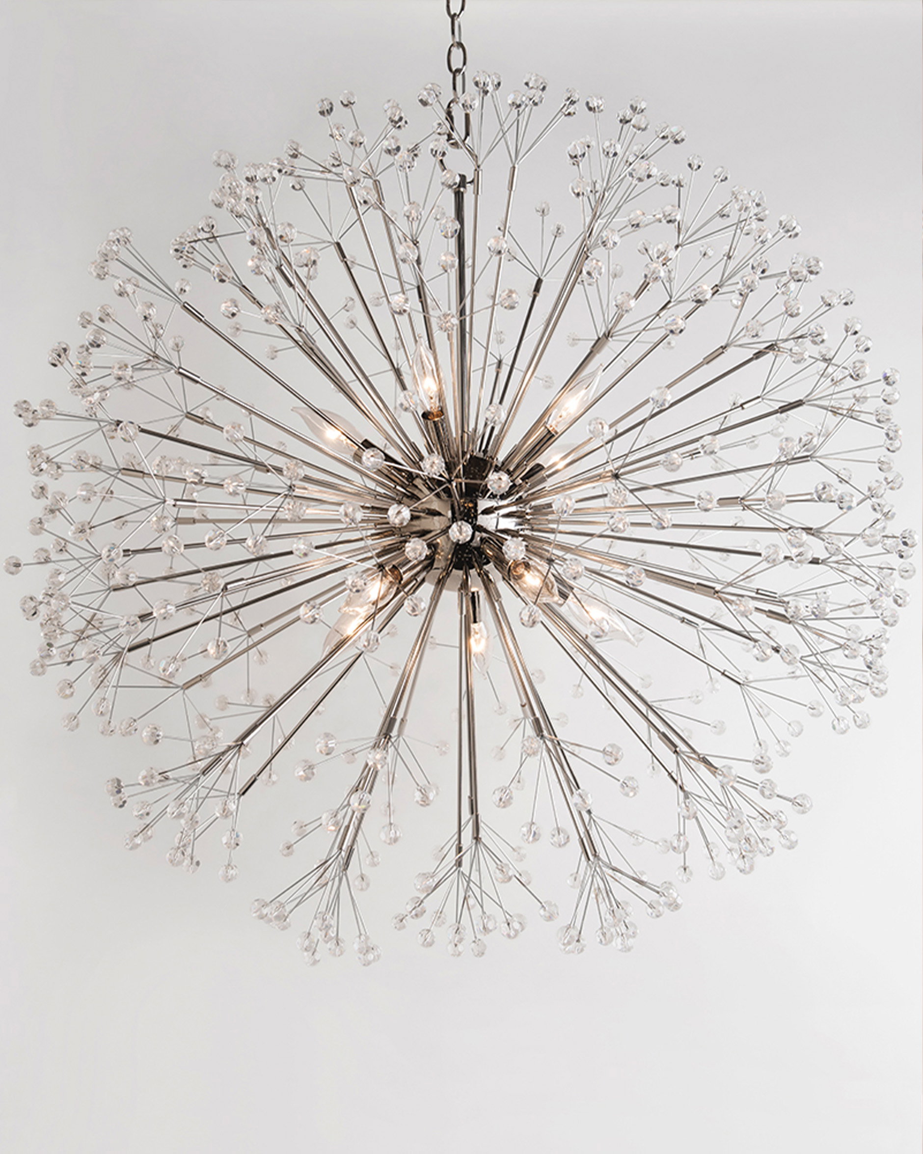 Dunkirk Chandelier Polished Nickel
