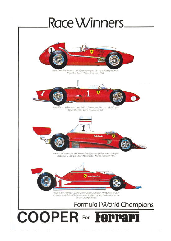 Race Winners Ferrari