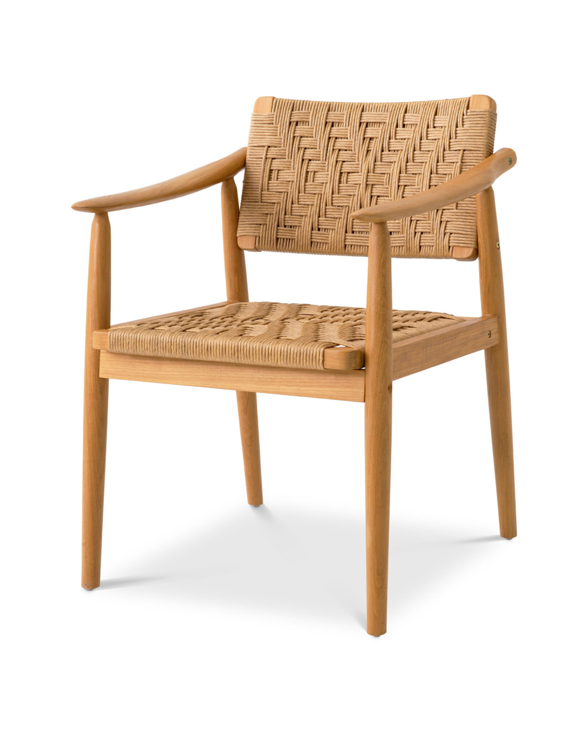 Coral Bay matstol natural teak 2-set