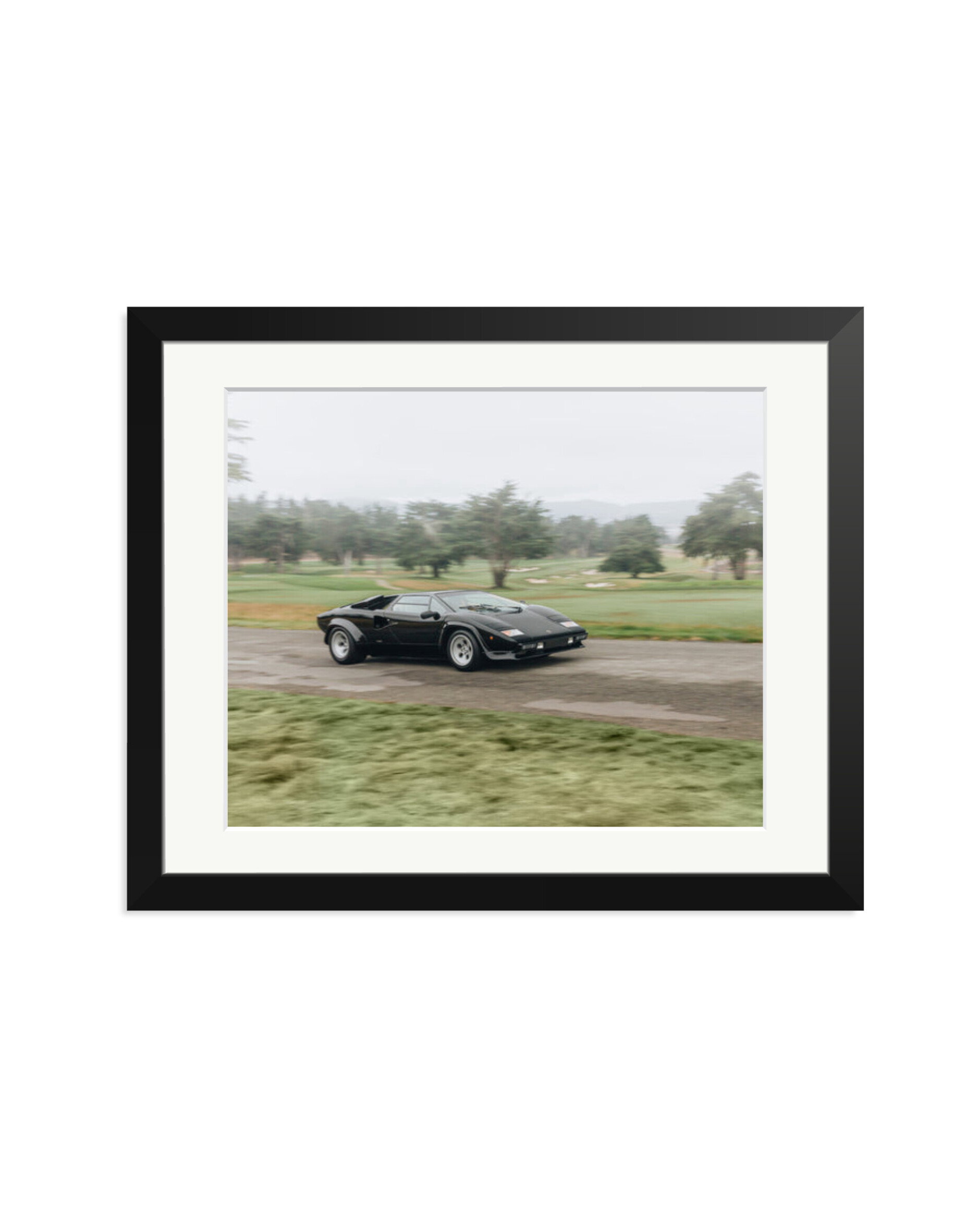 Black Lamborghini Countach Black / Medium