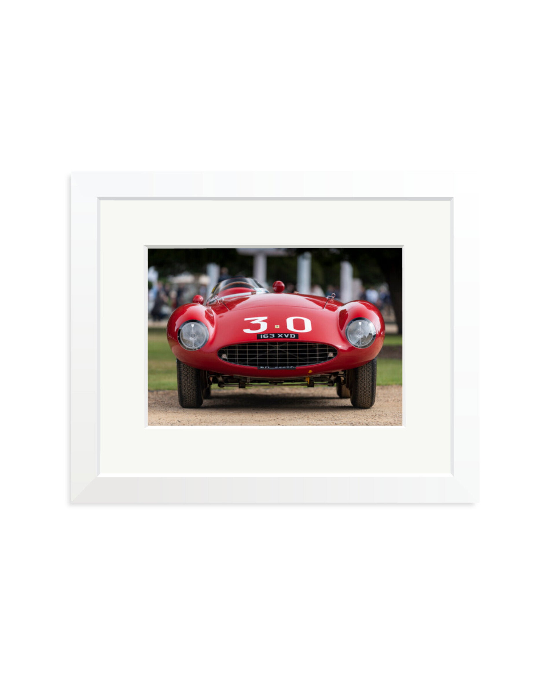 1954 Ferrari 500 Mondial White / Small