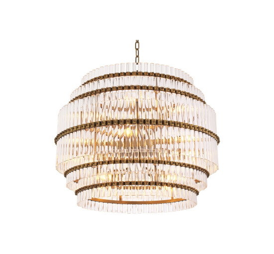Scottsdale Chandelier Antique Brass