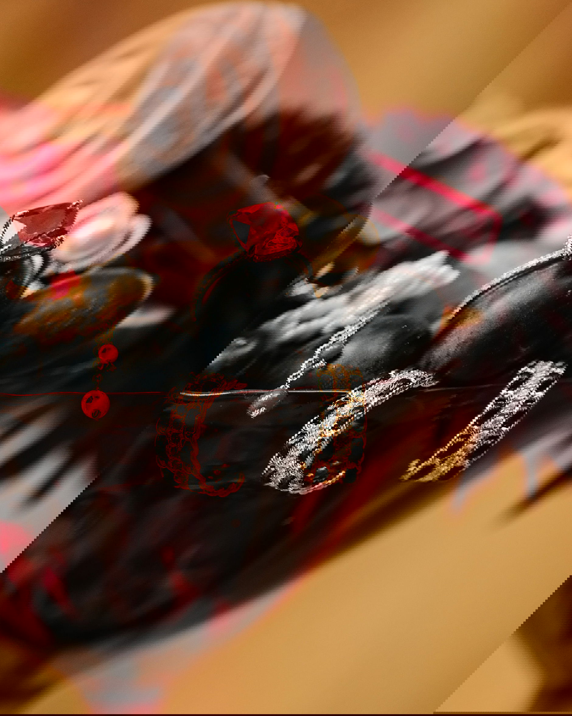 Coco Hoops Ohrringe Jet