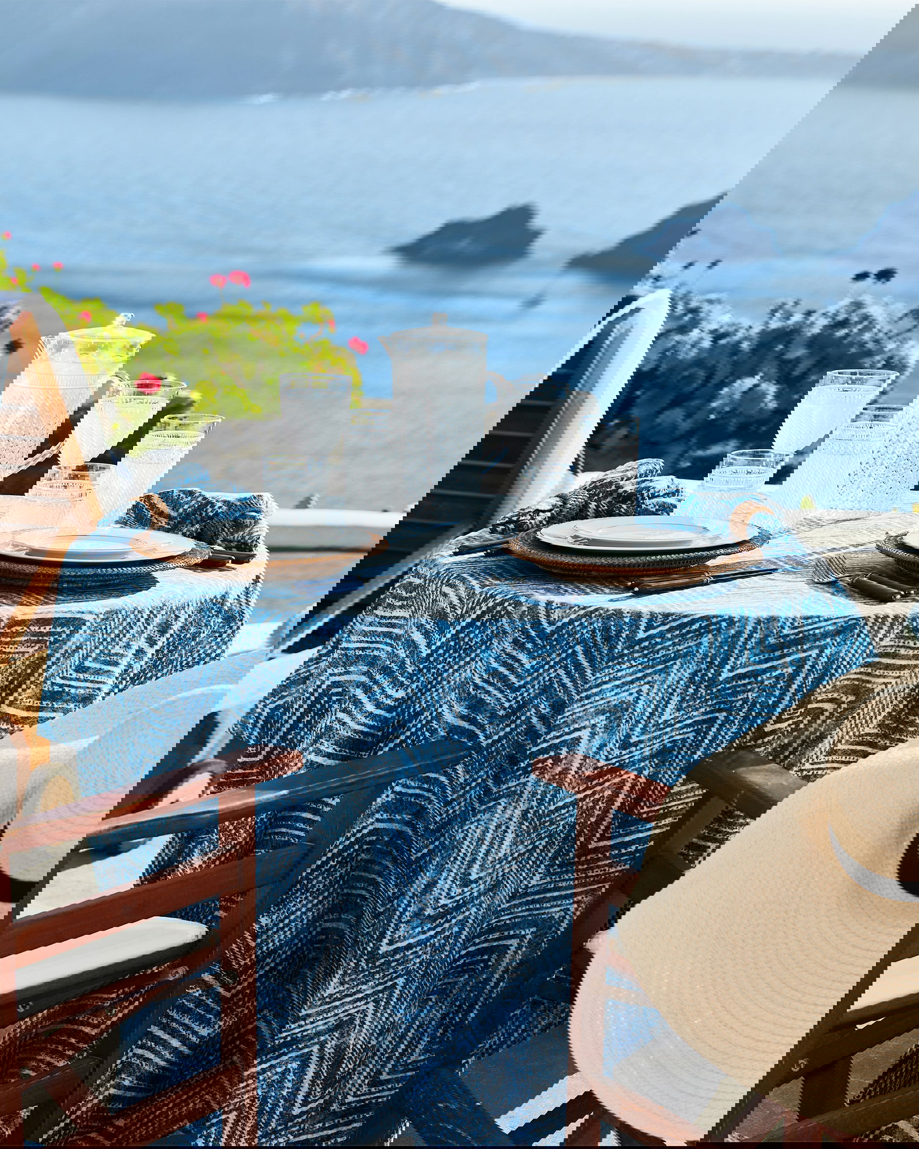 Amalfi bordsduk rund