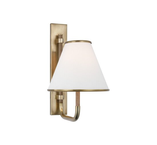 Soft Brass - Rigby Sconce Polished Nickel Small