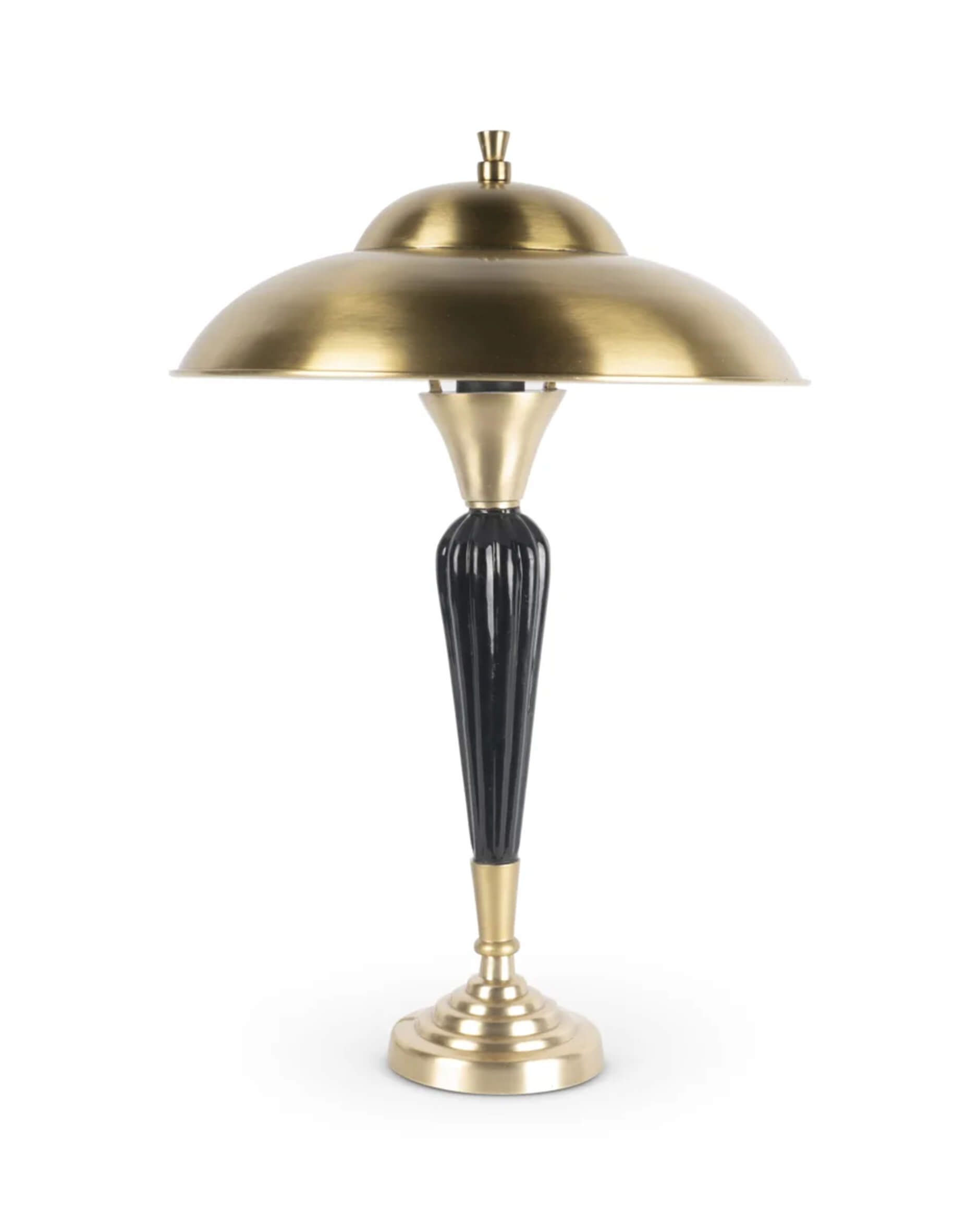 Miami Mushroom Desk Lamp Black/Gold