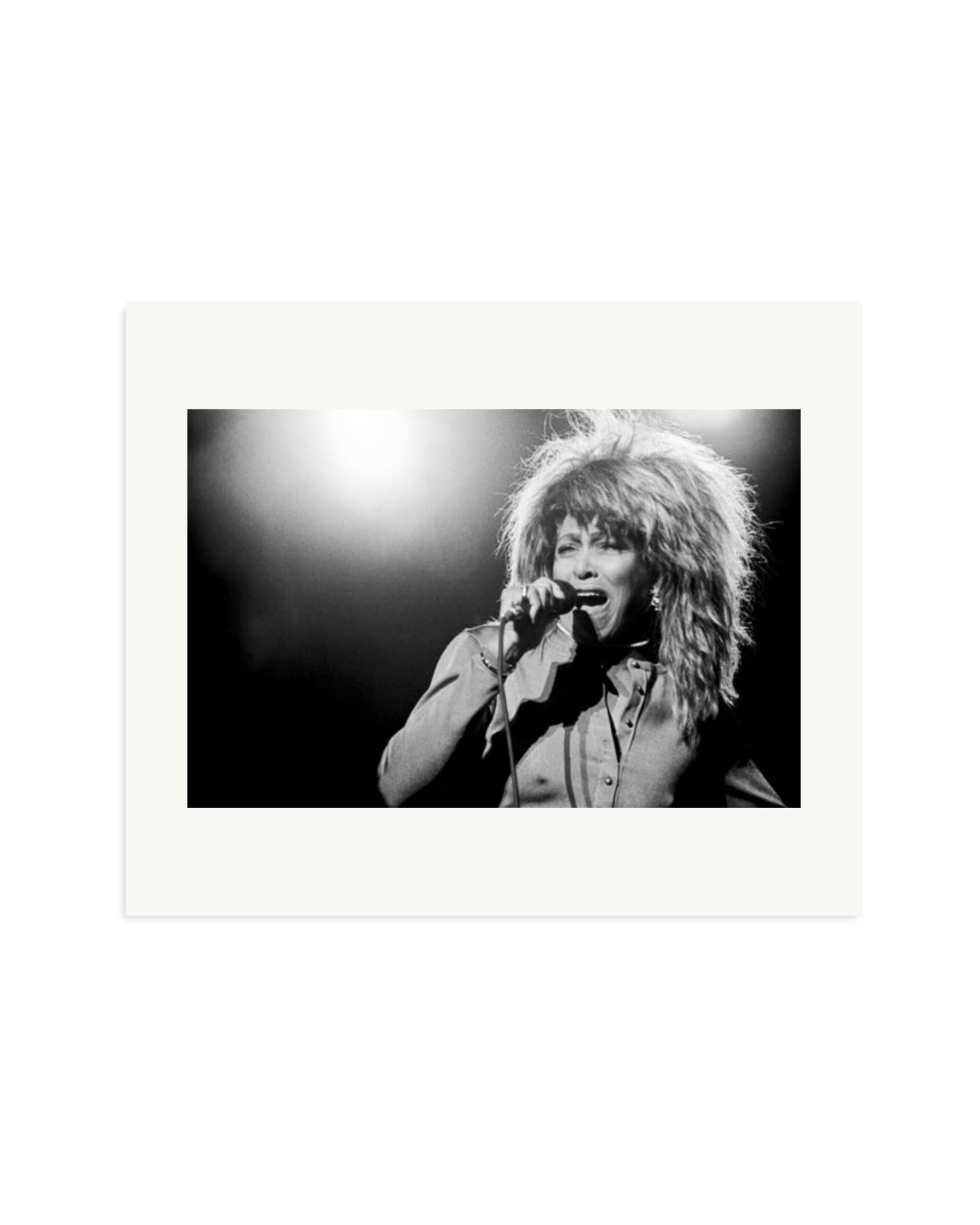 Tina Turner on stage in 1987 Print Only / Large