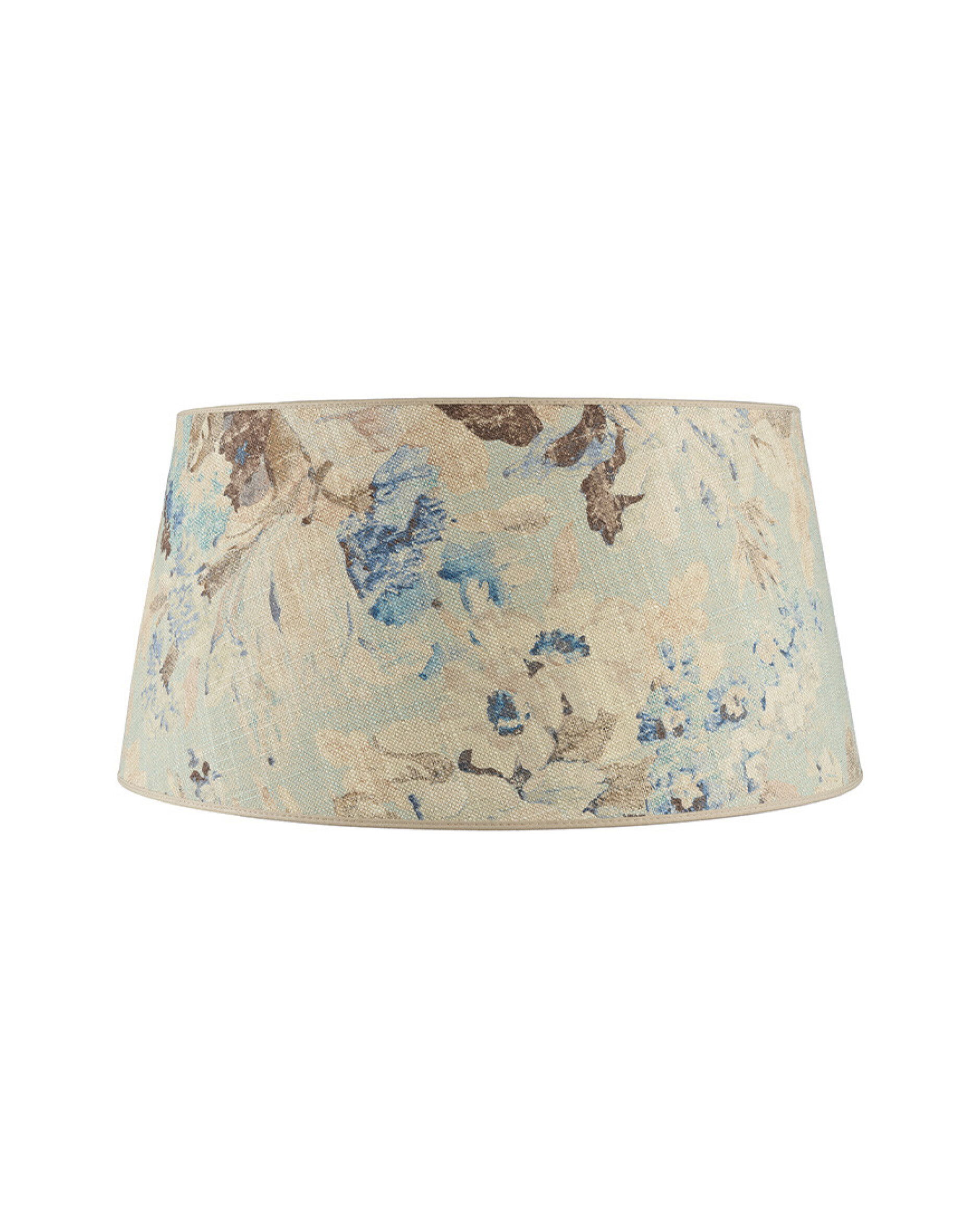 Klassisk lampskærm rosewood blue