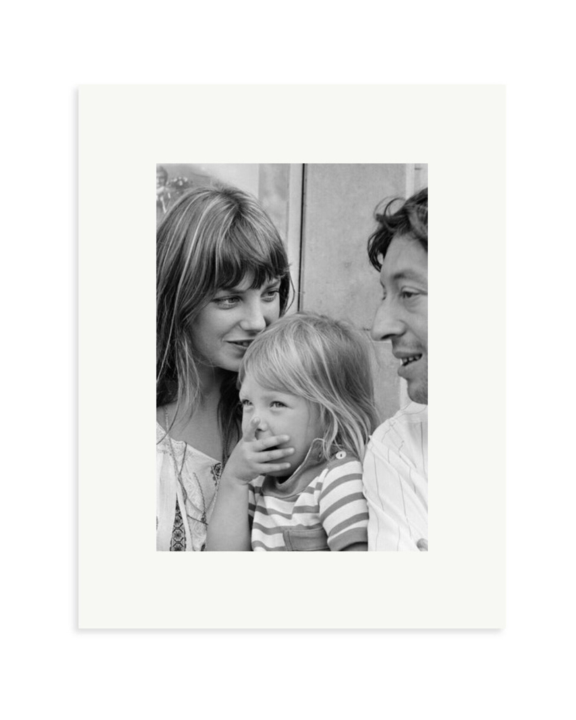 Birkin with Kate and Serge Print Only / Small