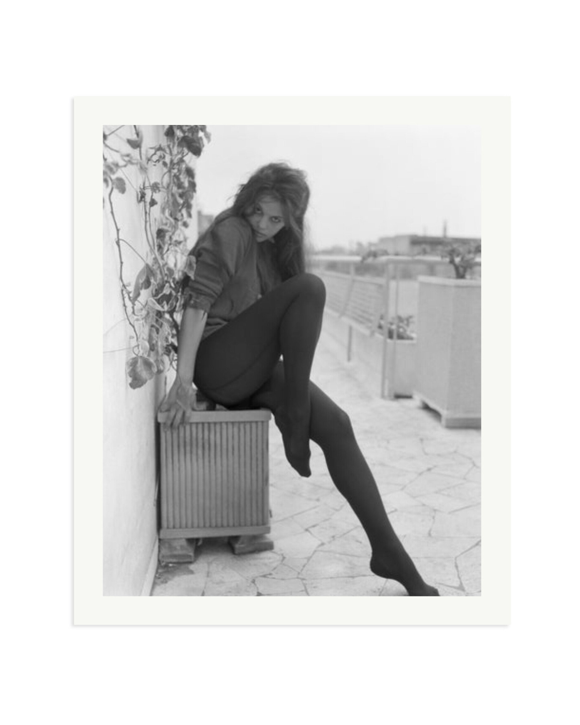 Cardinale Posing in Rome Print Only / XXL