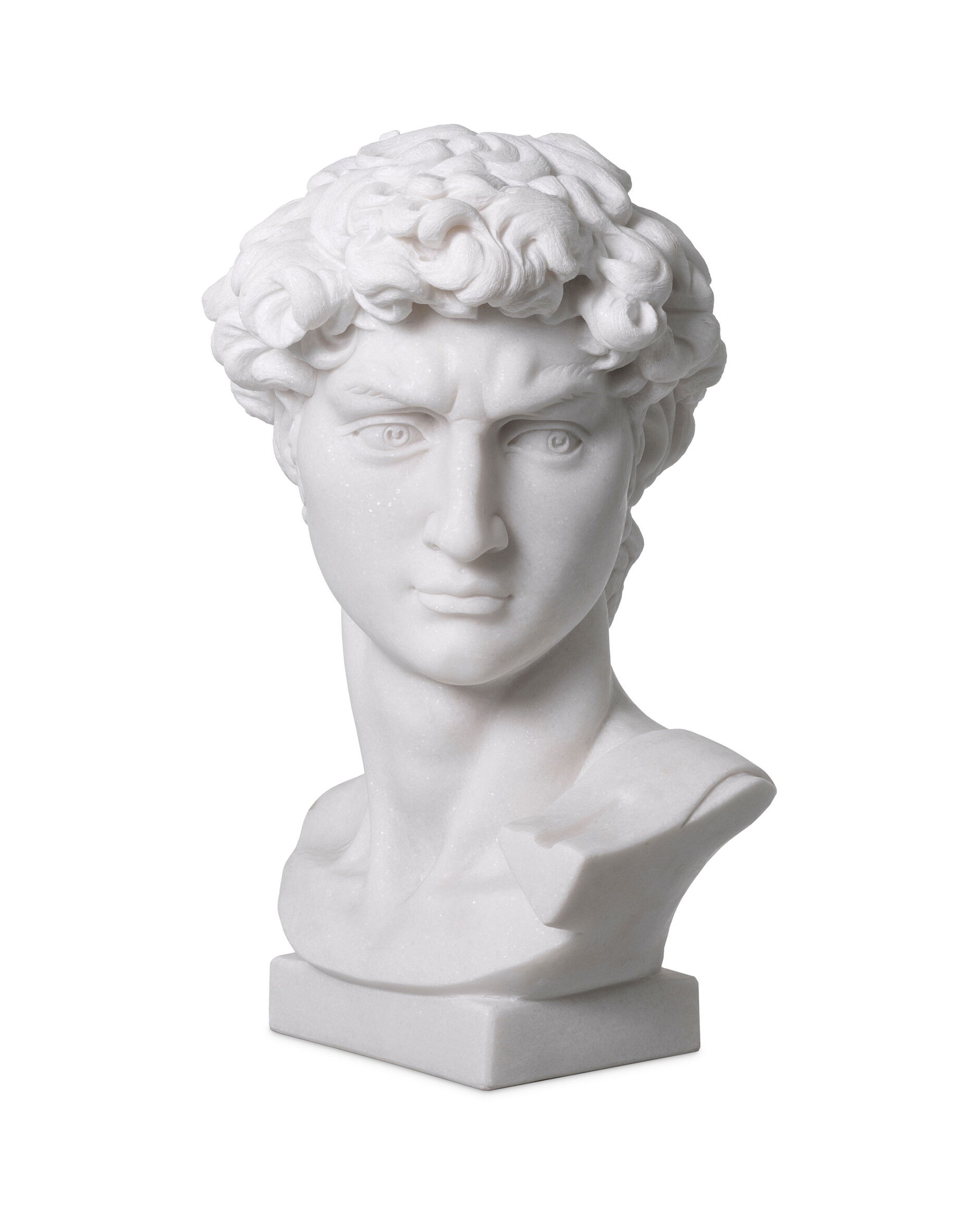 David dekoration vit marmor