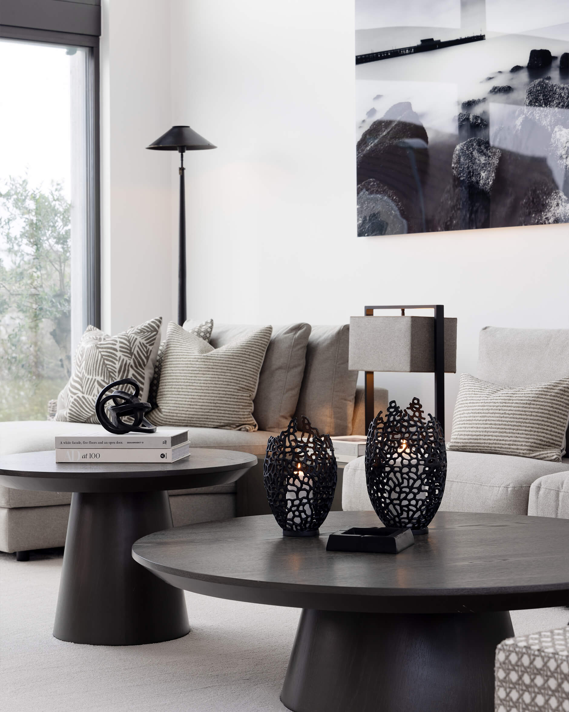 Alcamo Ashtray Black