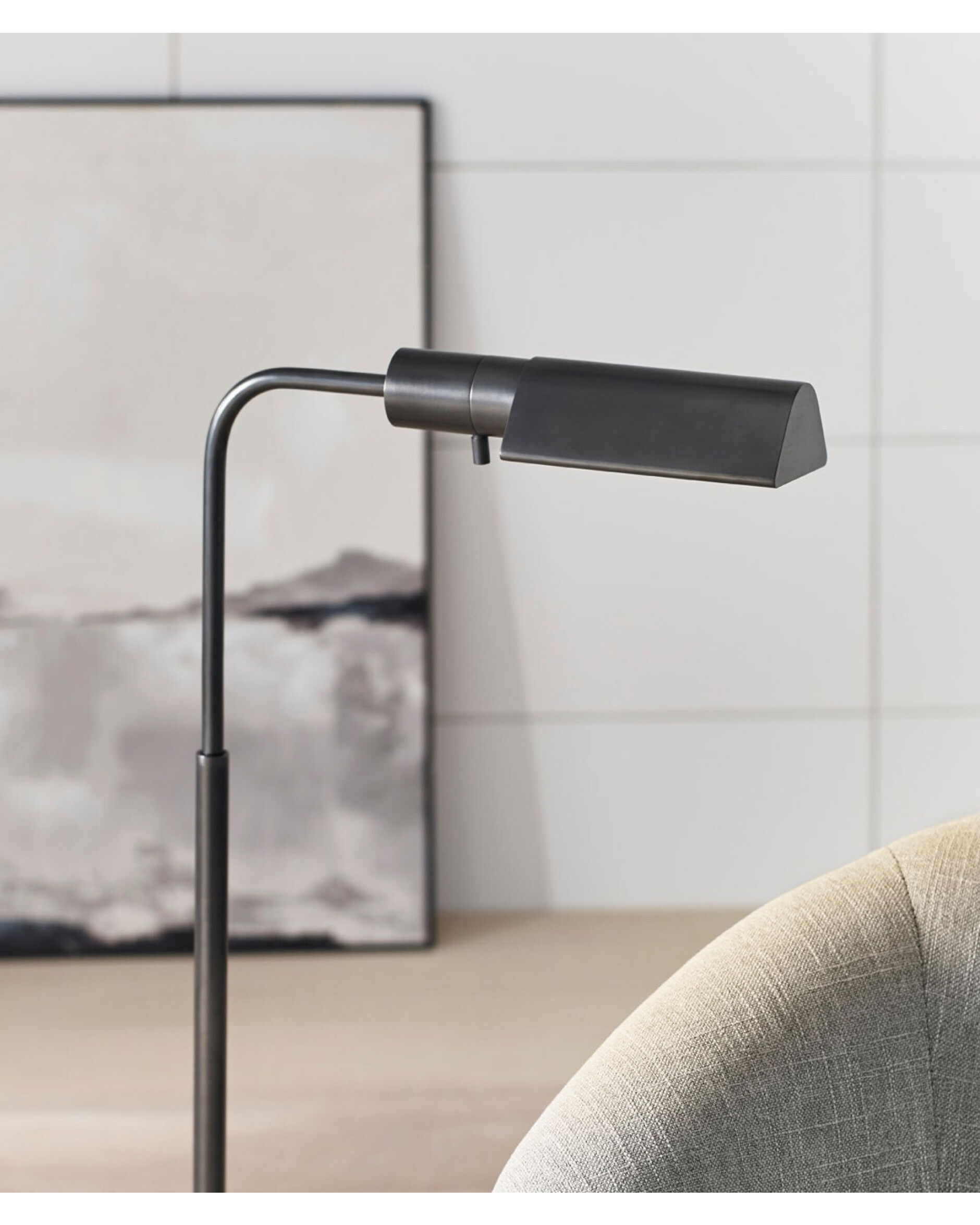 Studio golvlampa justerbar brons