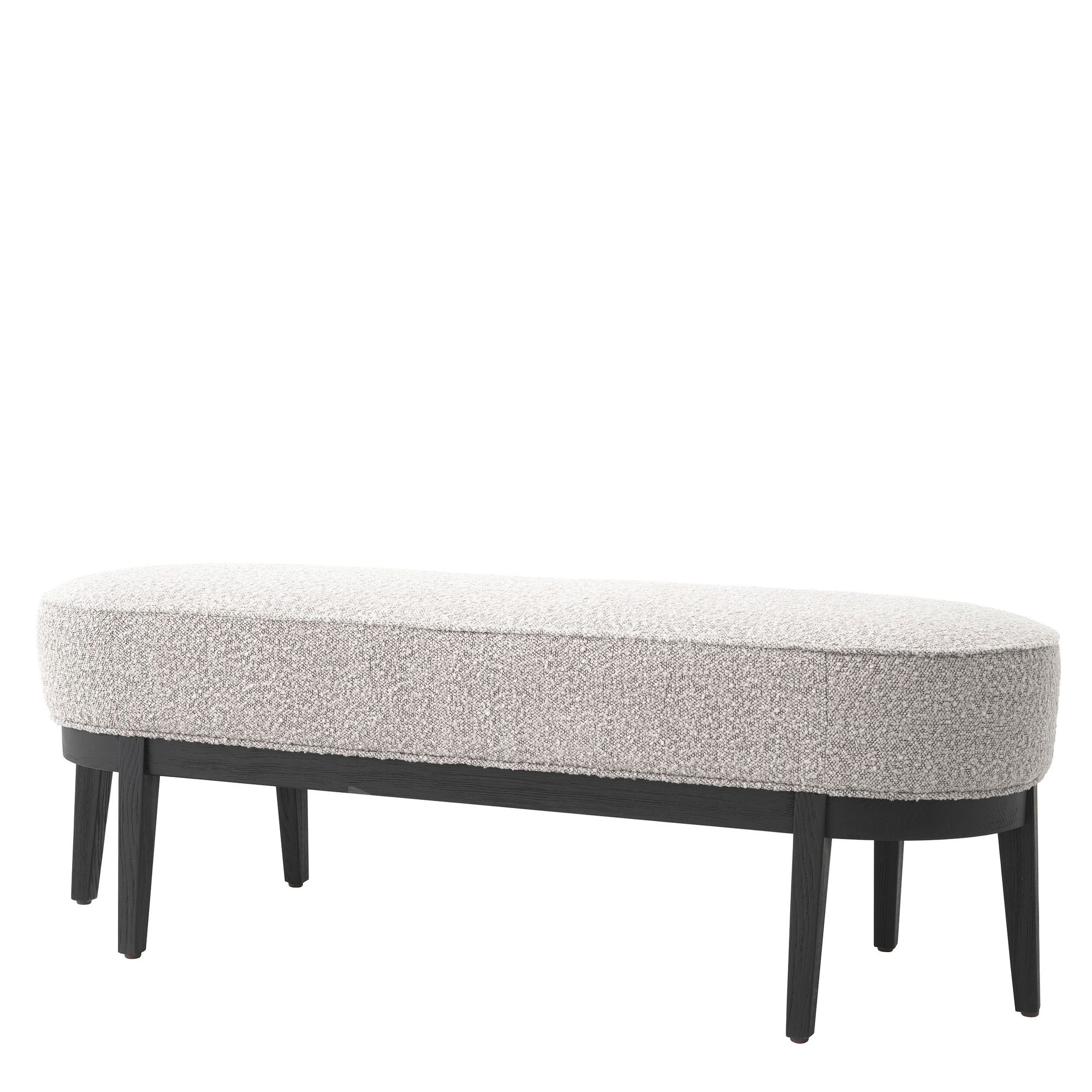 Jarrett Bench Bouclé Grey